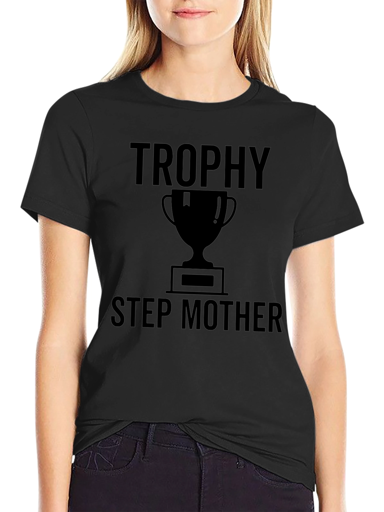 Trophy Stepmother Graphic Tee - Black