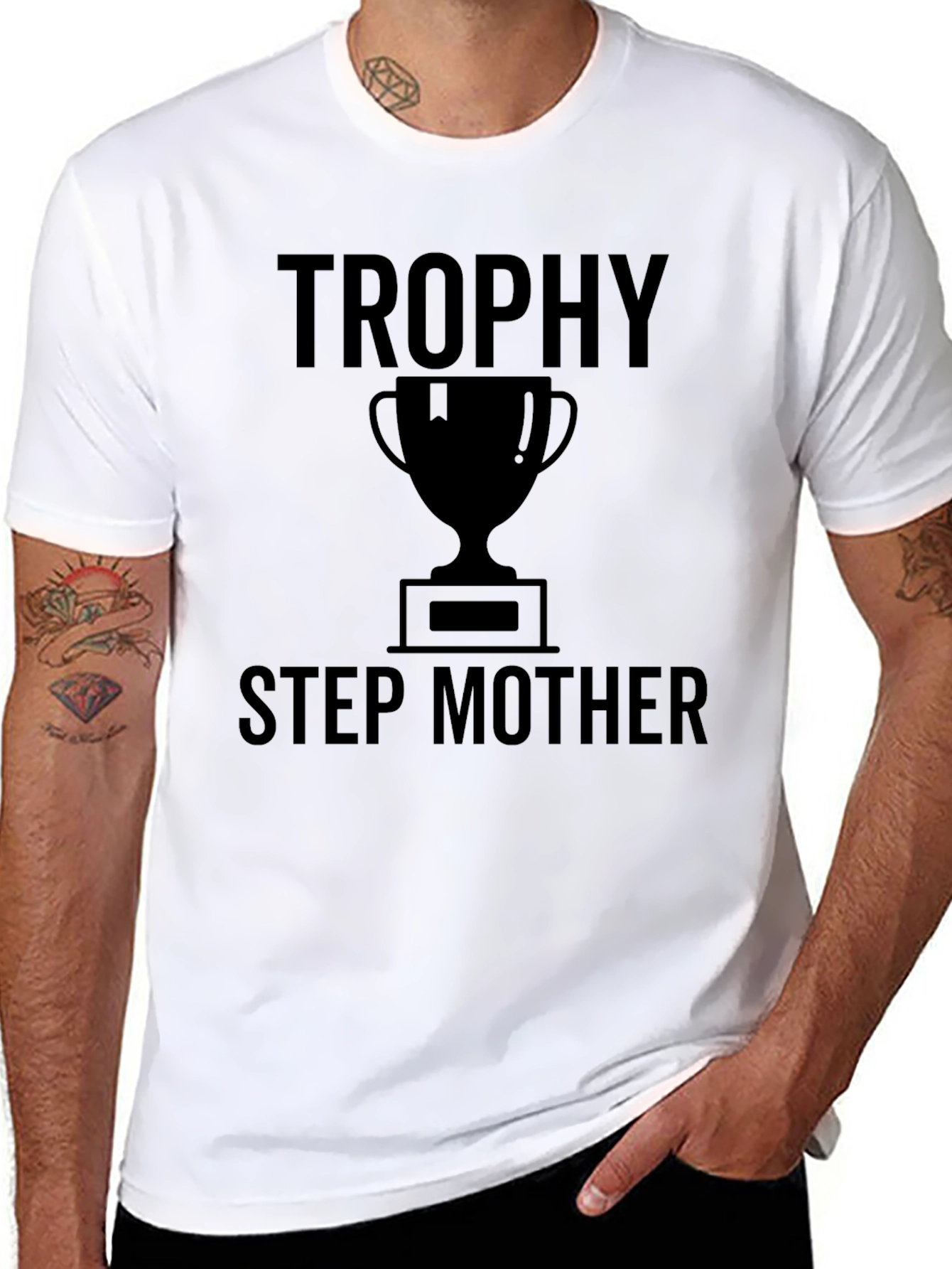 Trophy Stepmother Graphic Tee - Black