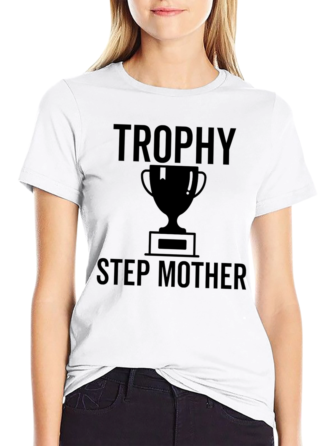 Trophy Stepmother Graphic Tee - Black