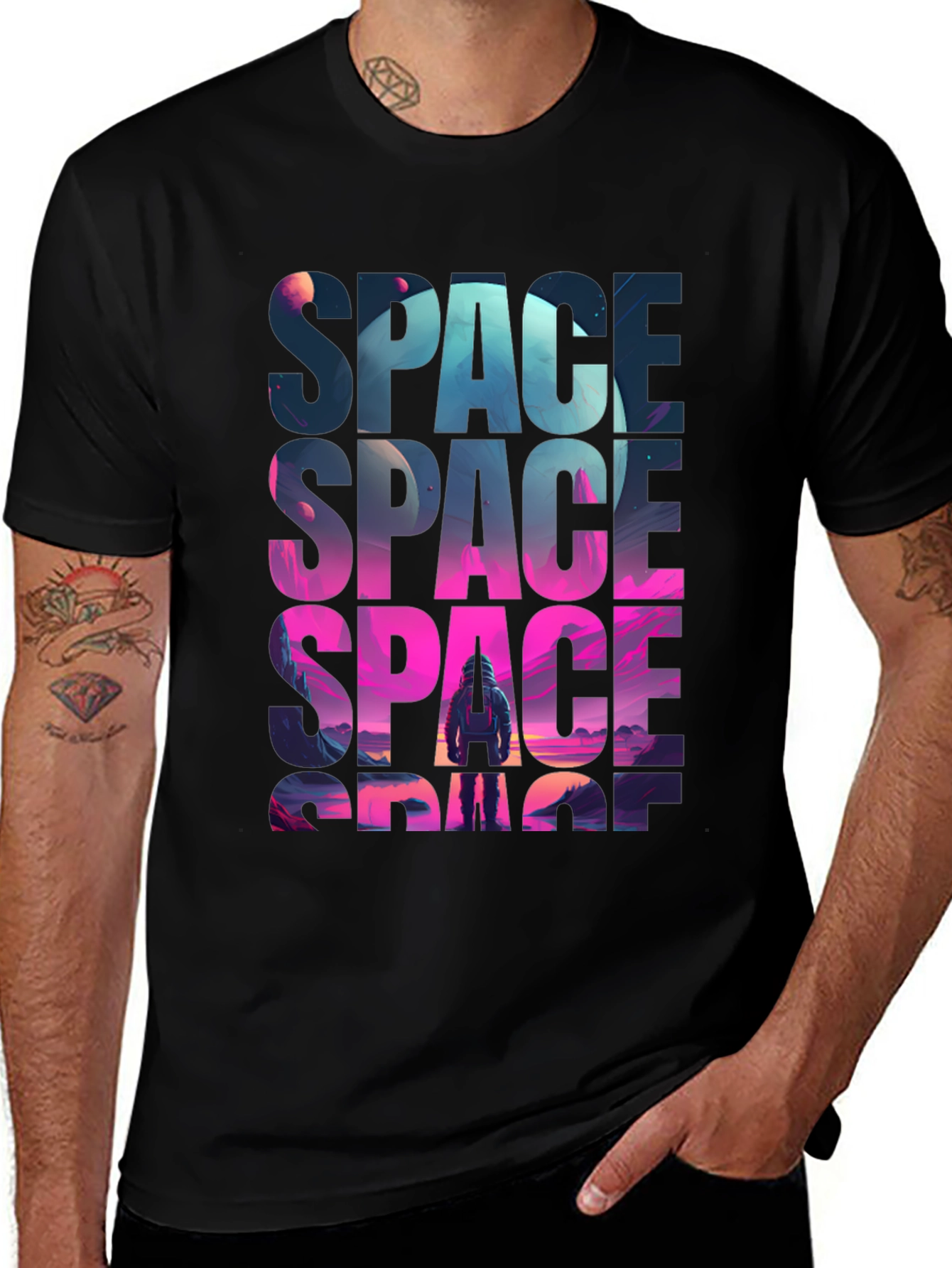 Space Explorer Graphic Tee