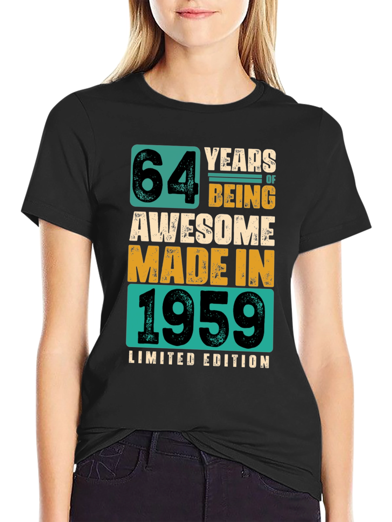 64 Years Awesome Since 1959 Limited Edition T-Shirt