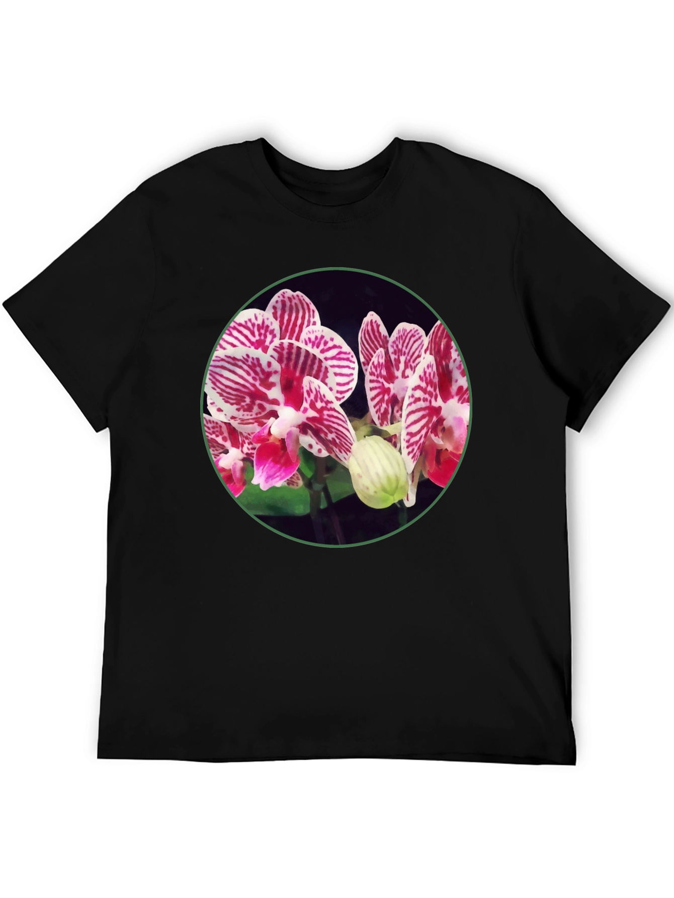 Orchid Flower Graphic T-Shirt