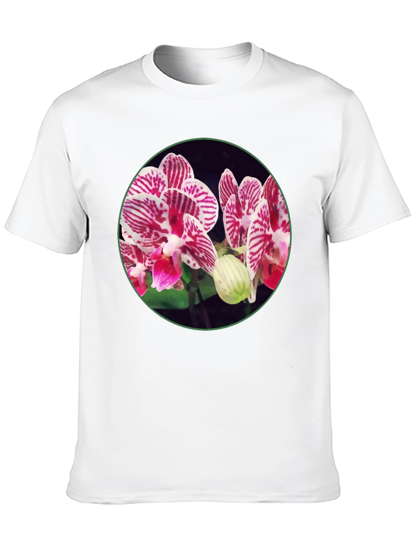 Orchid Flower Graphic T-Shirt