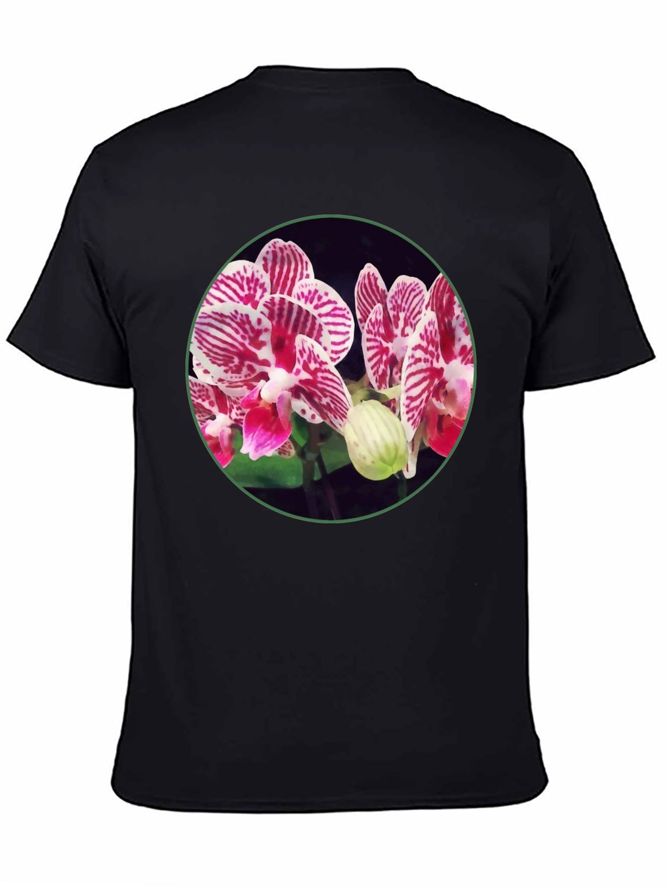 Orchid Flower Graphic T-Shirt