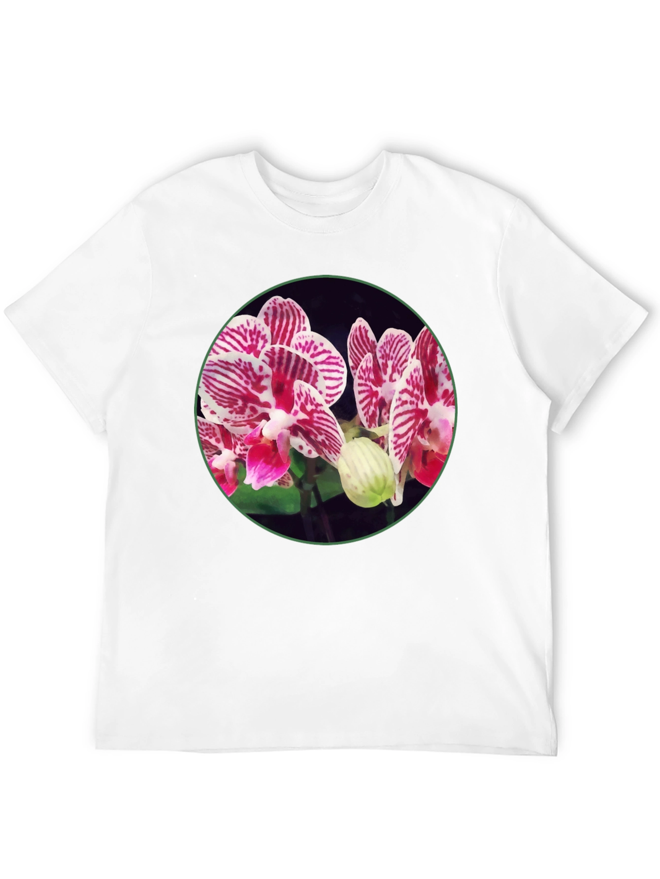 Orchid Flower Graphic T-Shirt
