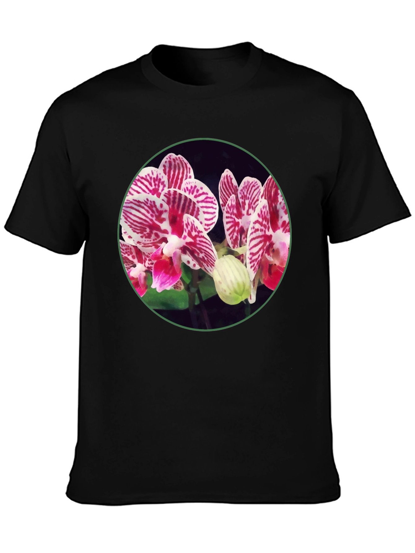 Orchid Flower Graphic T-Shirt