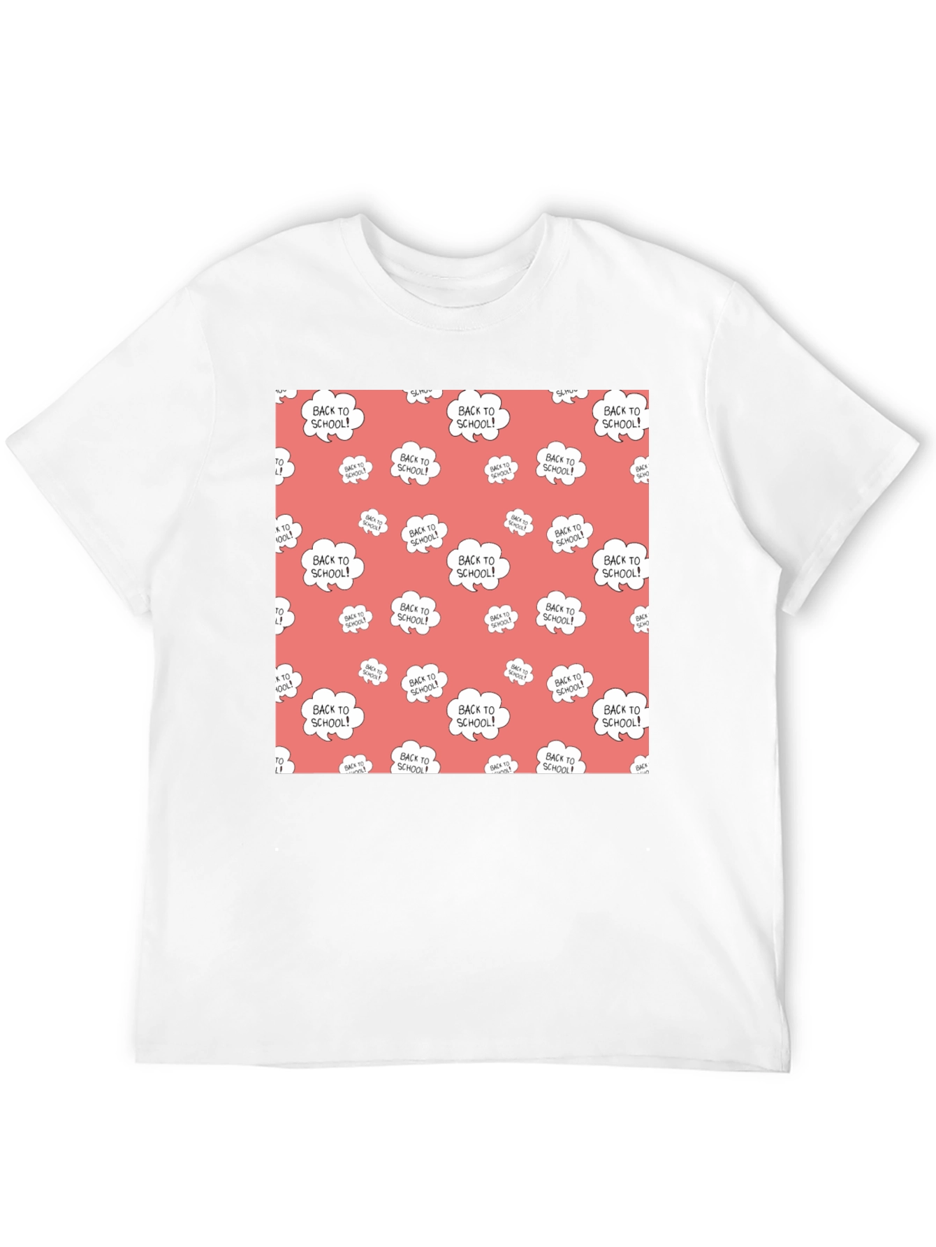 Back To School Speech Bubble T-Shirt