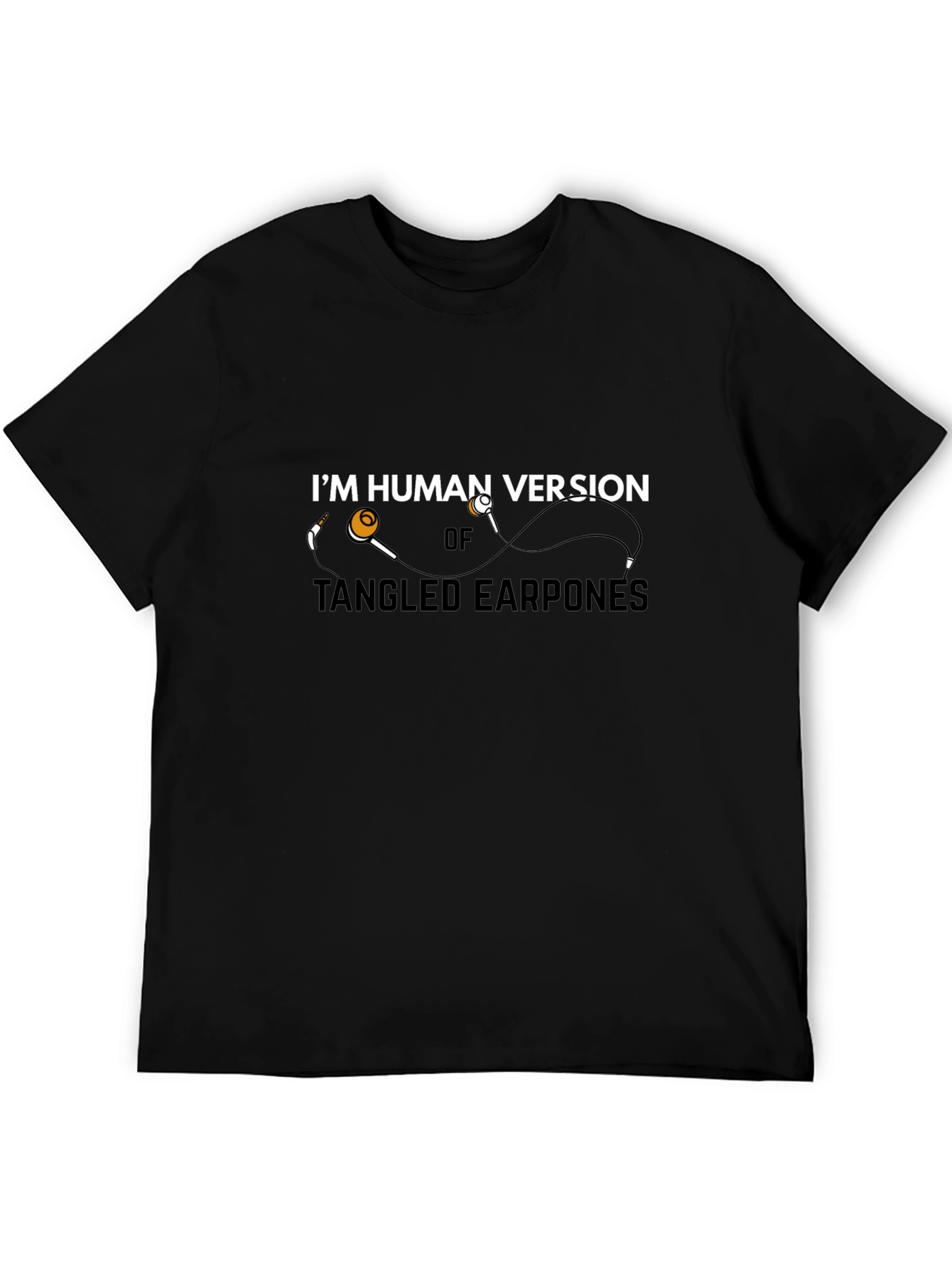 Tangled Earphones T-Shirt