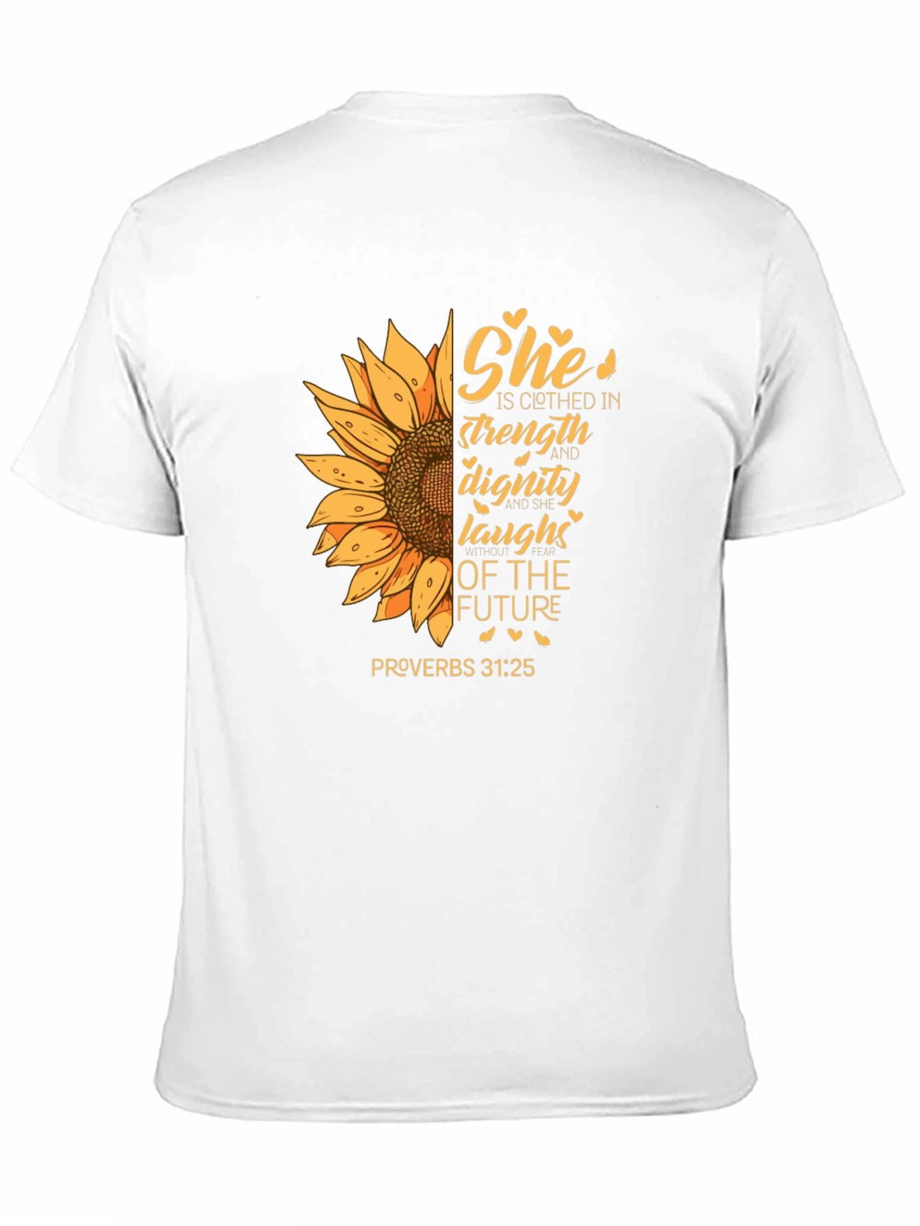 Strength and Dignity Sunflower Graphic Tee