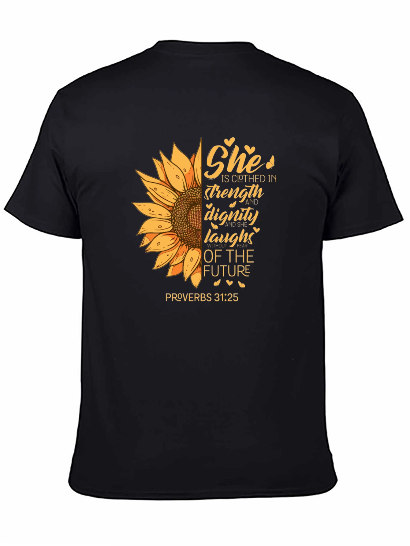 Strength and Dignity Sunflower Graphic Tee