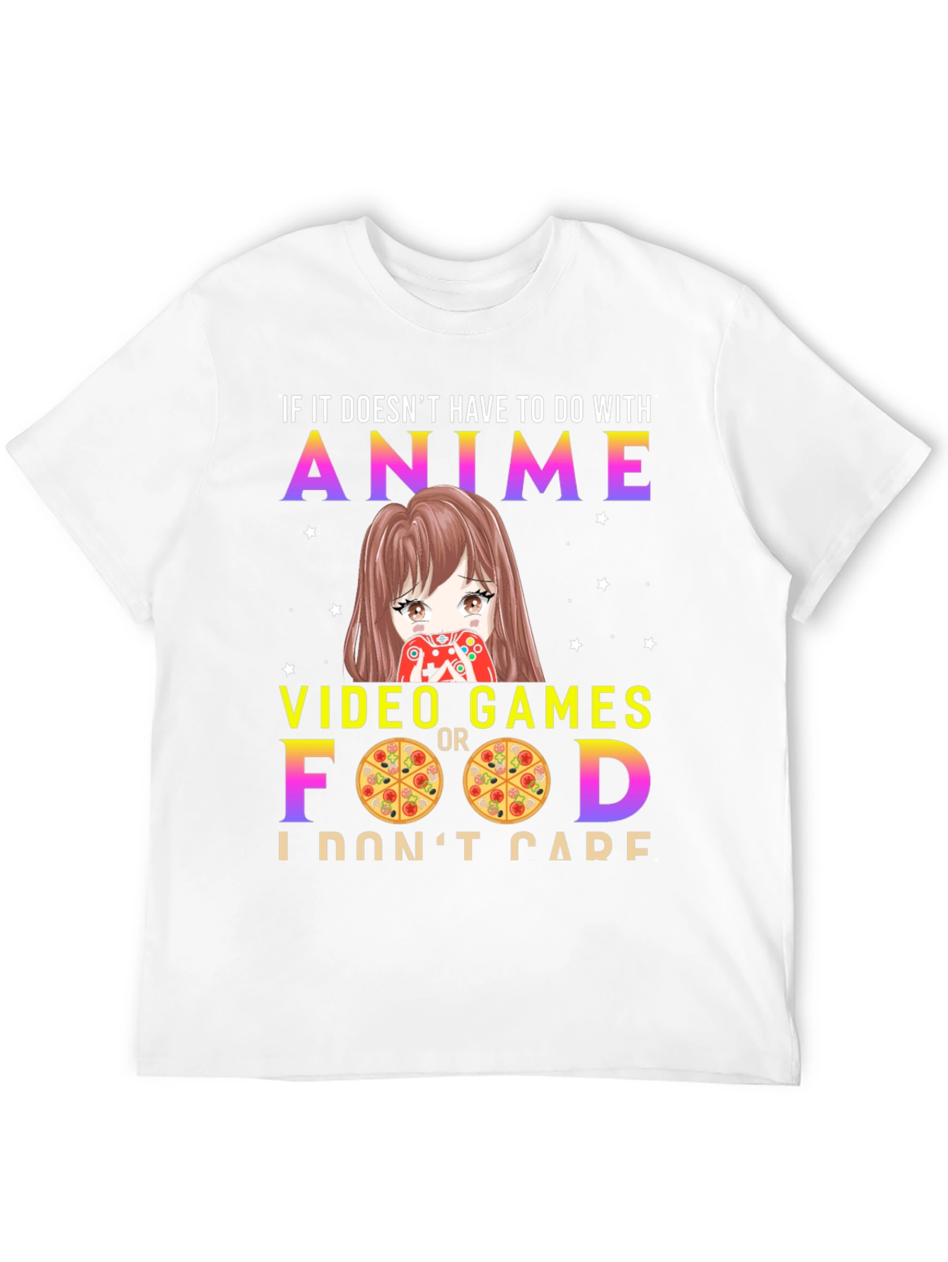 Anime Video Games Food T-Shirt