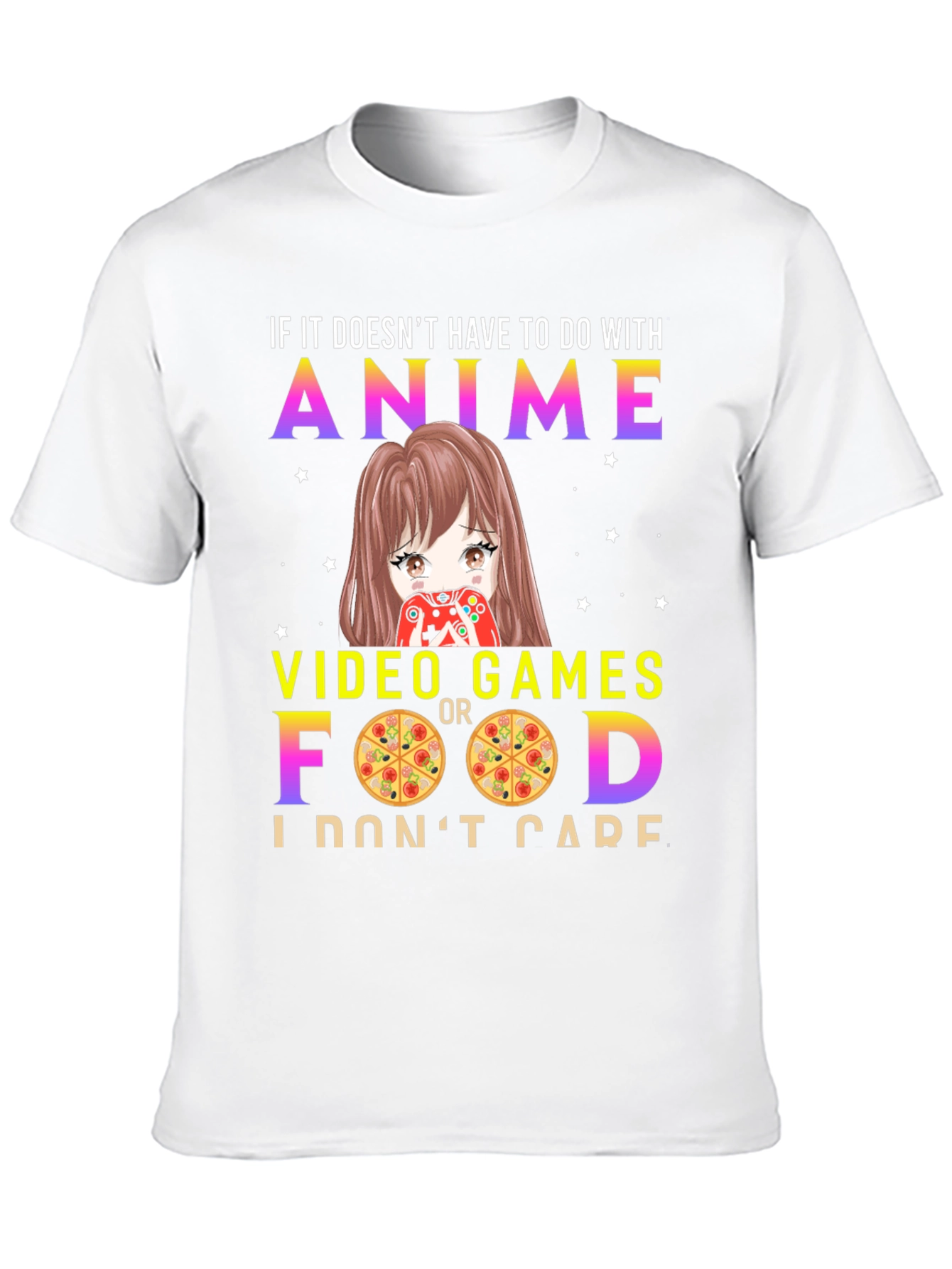 Anime Video Games Food T-Shirt