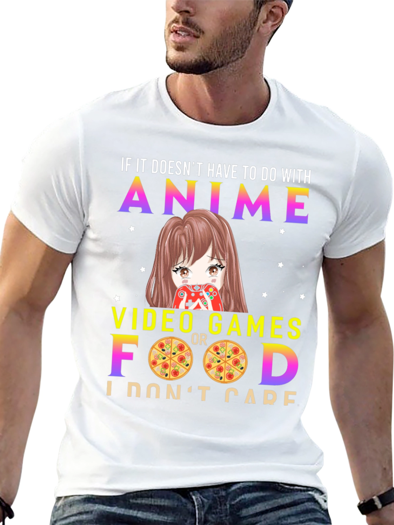 Anime Video Games Food T-Shirt