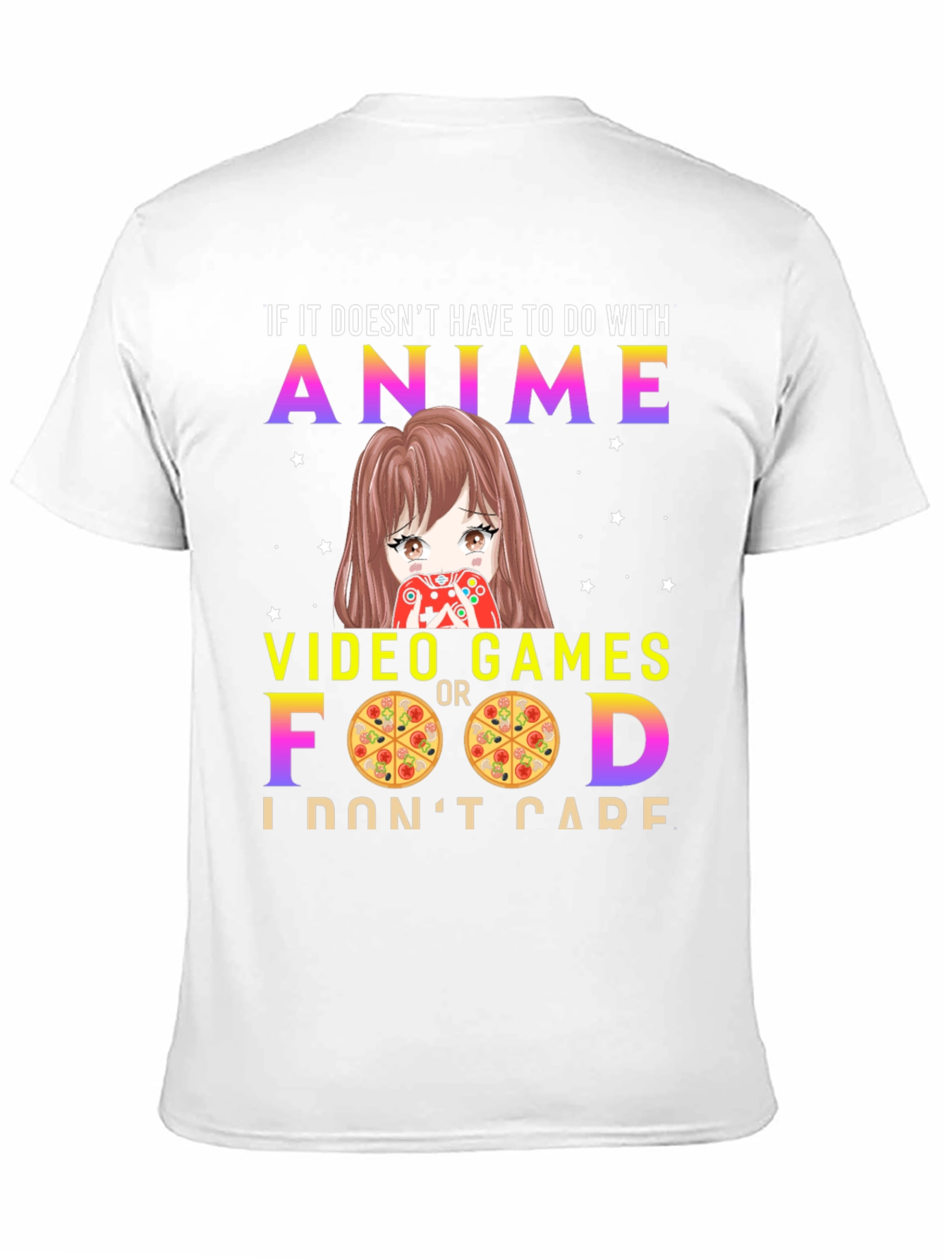 Anime Video Games Food T-Shirt