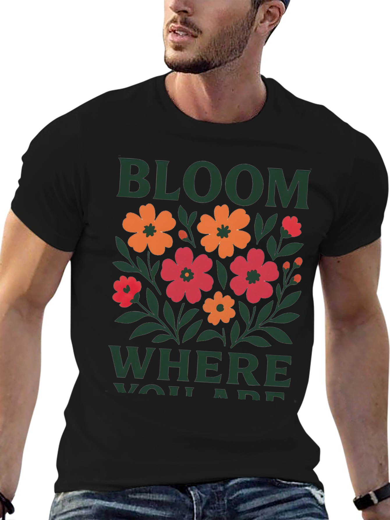 Bloom Where You Are Graphic Tee