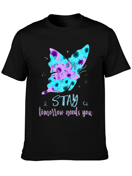 Stay Butterfly Graphic Tee