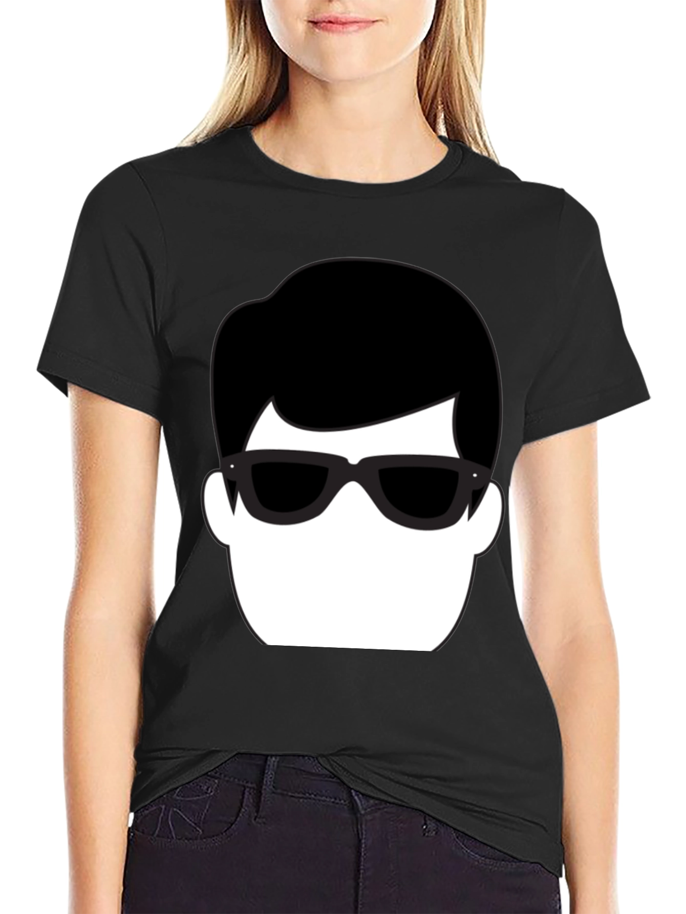Retro Silhouette Graphic T-Shirt - Cool & Casual