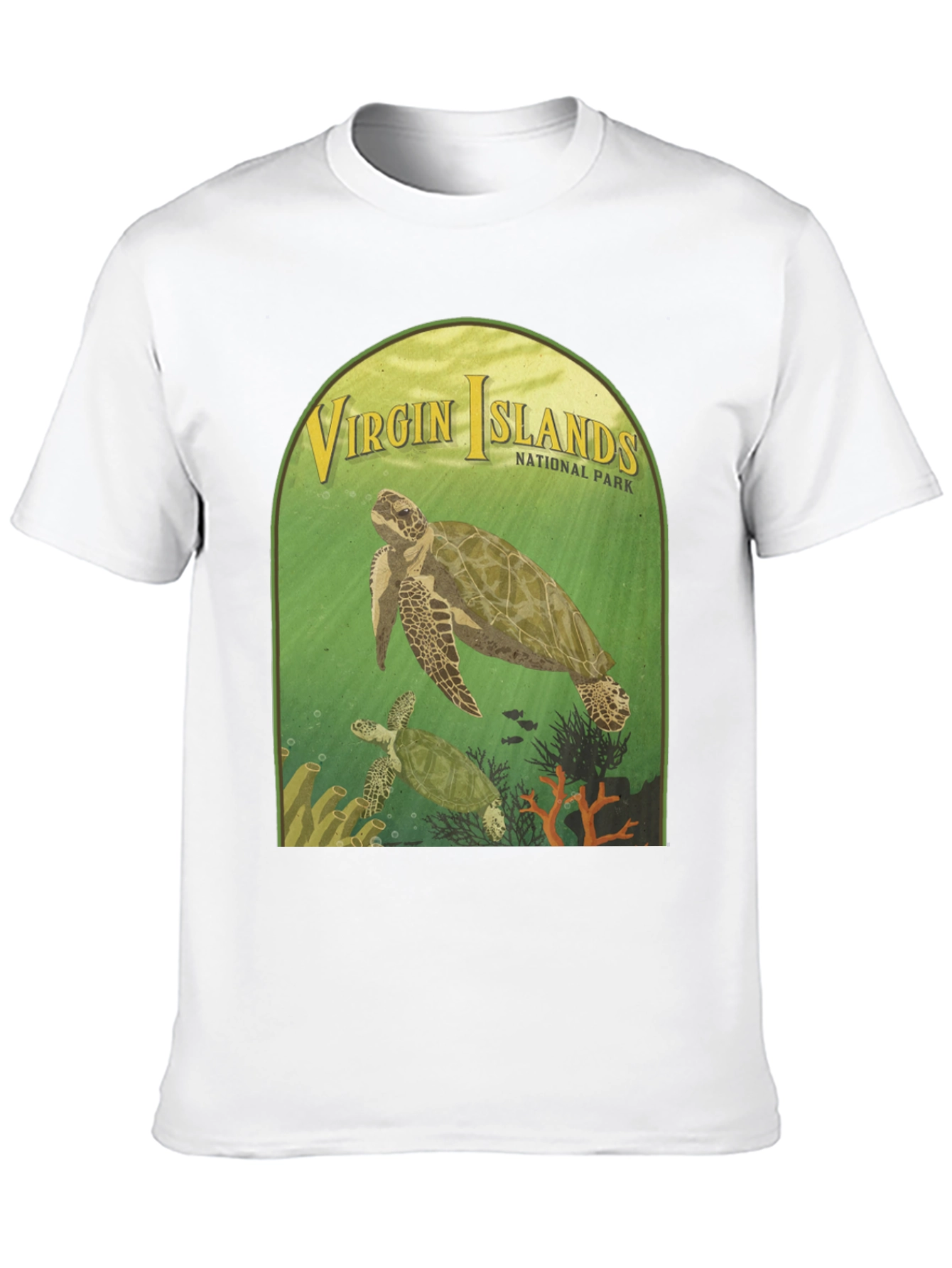 Virgin Islands National Park Turtle T-Shirt