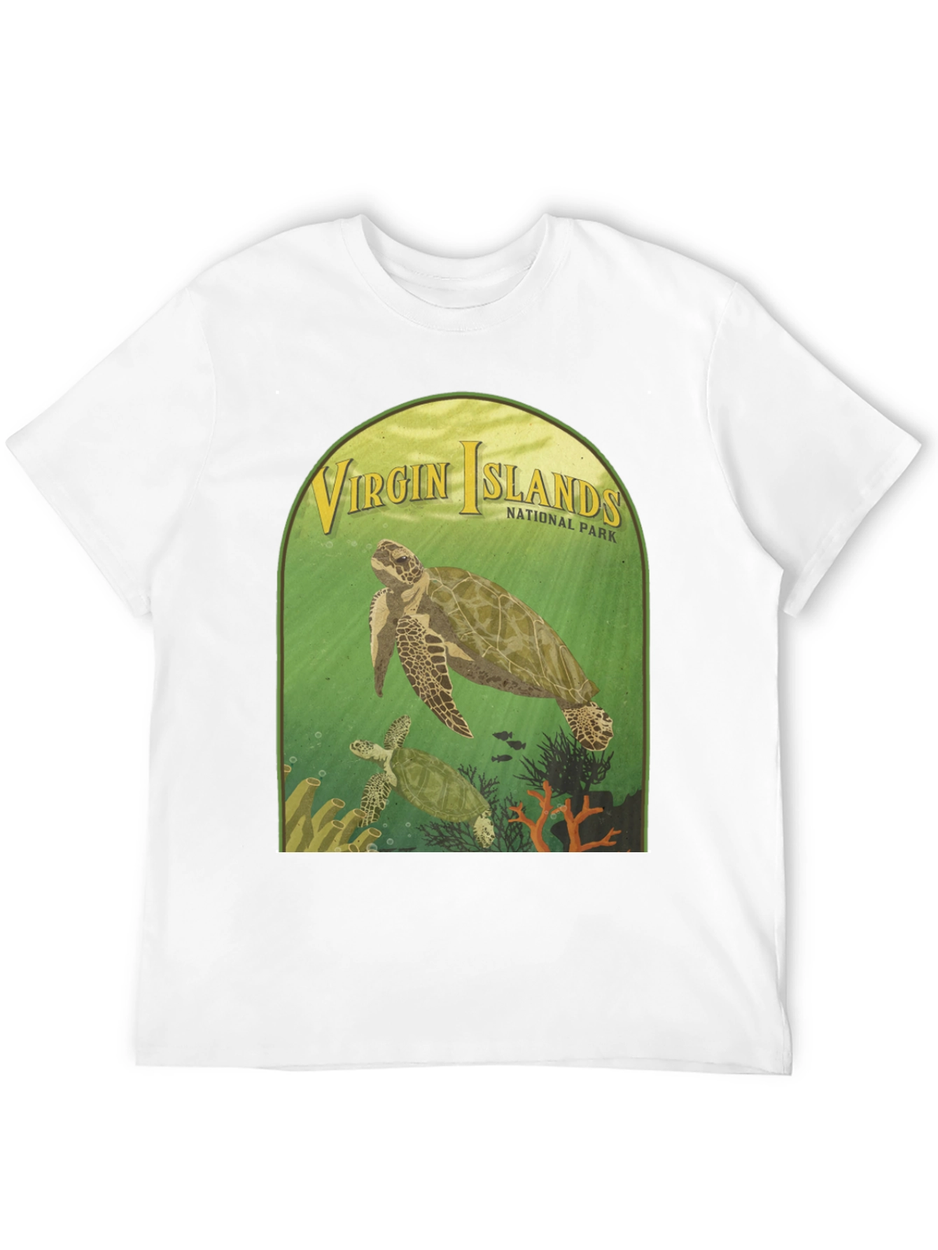 Virgin Islands National Park Turtle T-Shirt