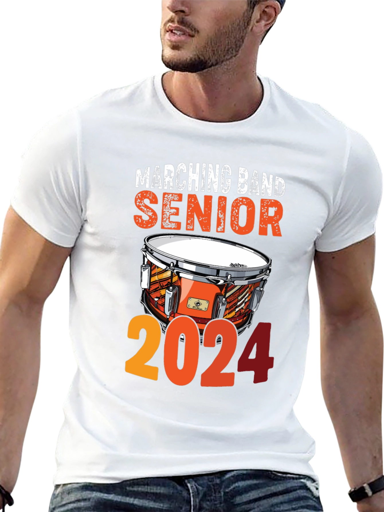 Marching Band Senior 2024 T-Shirt