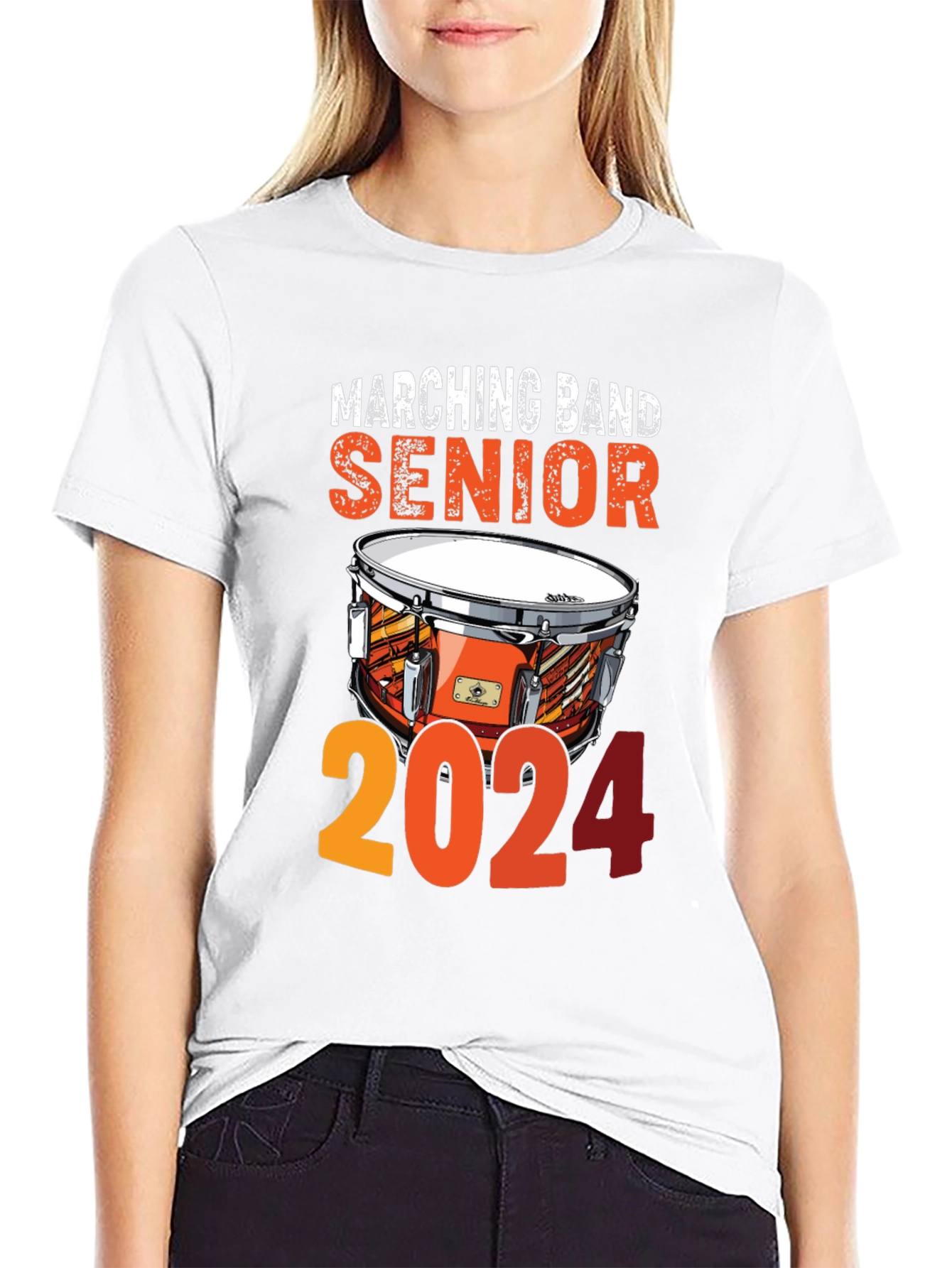 Marching Band Senior 2024 T-Shirt
