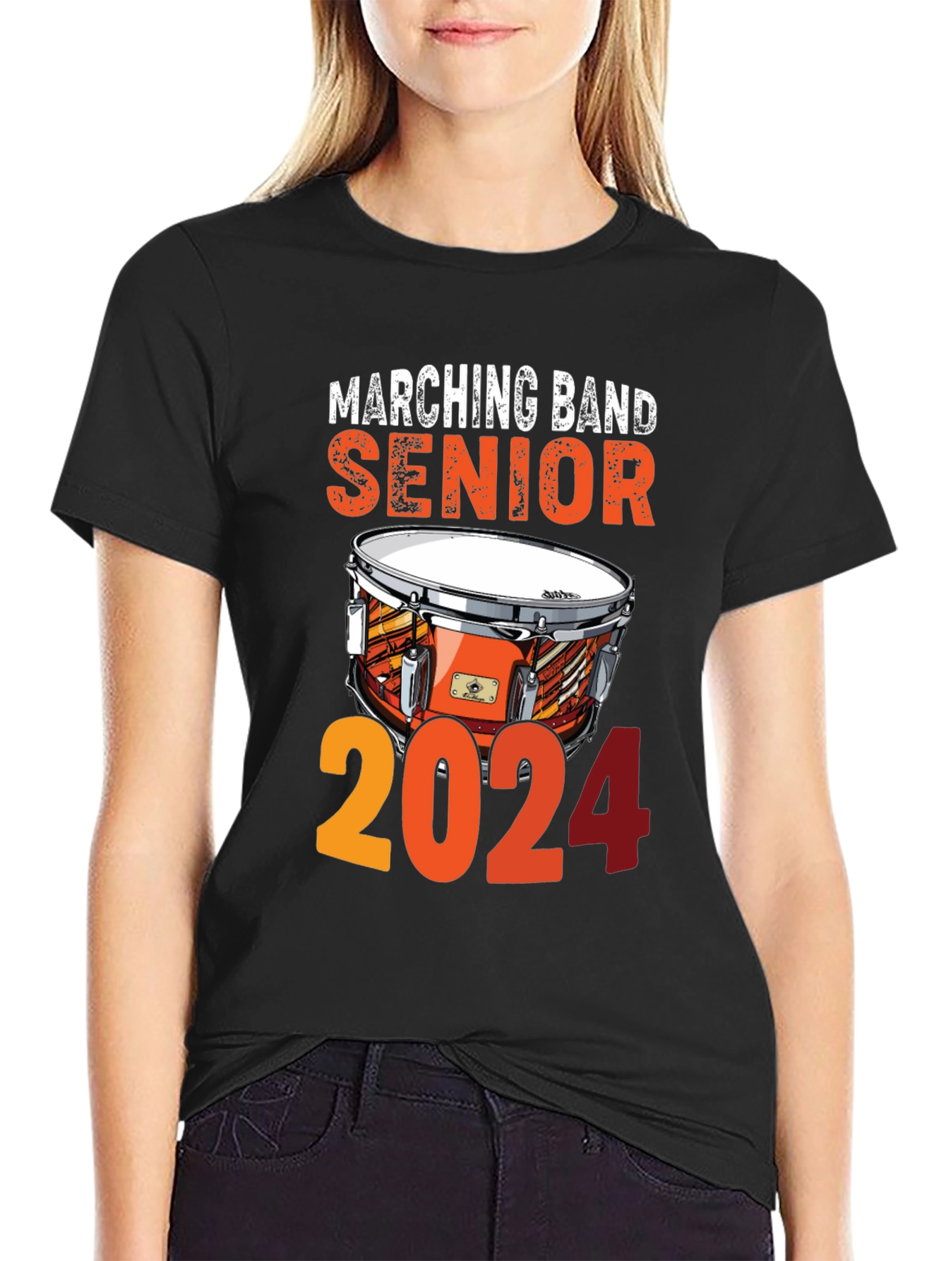 Marching Band Senior 2024 T-Shirt