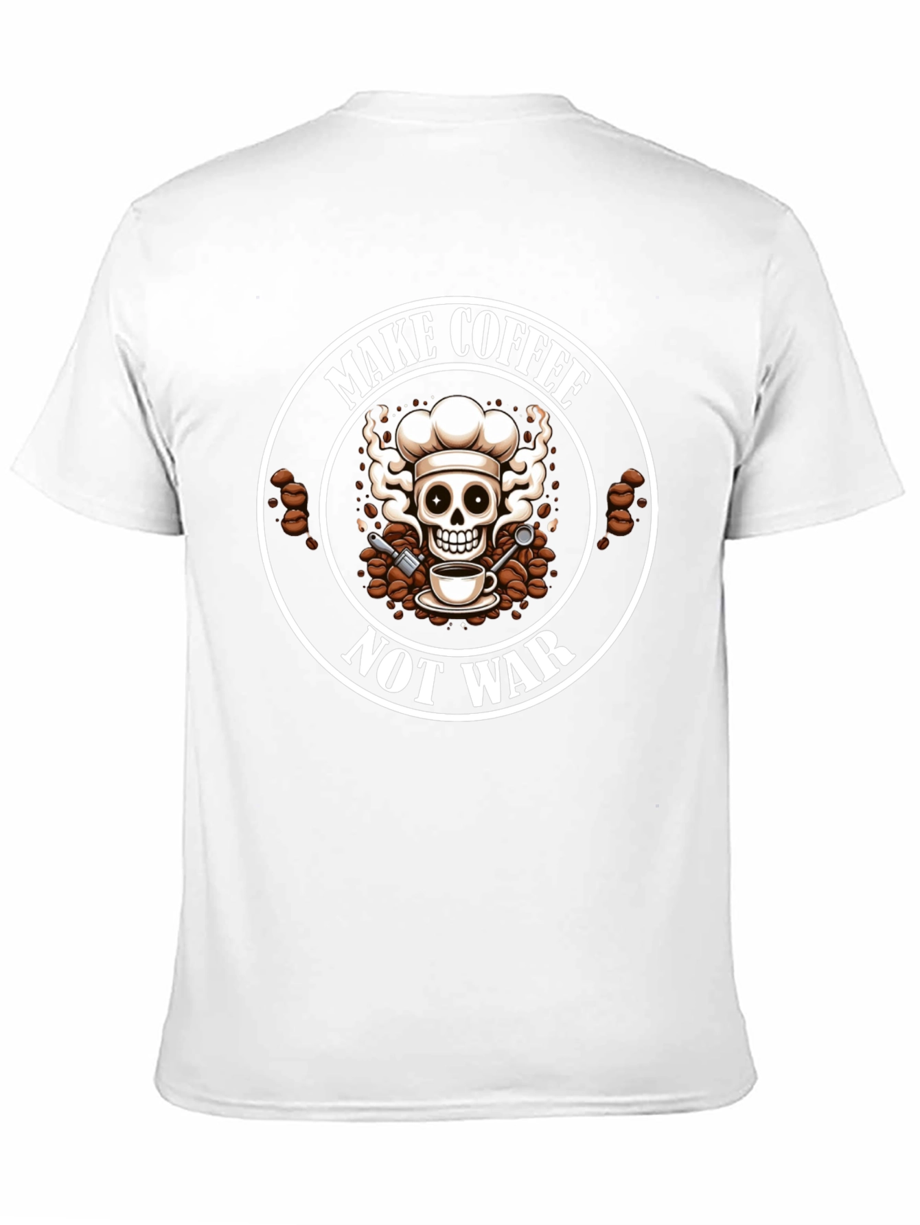 Make Coffee Not War Graphic T-Shirt