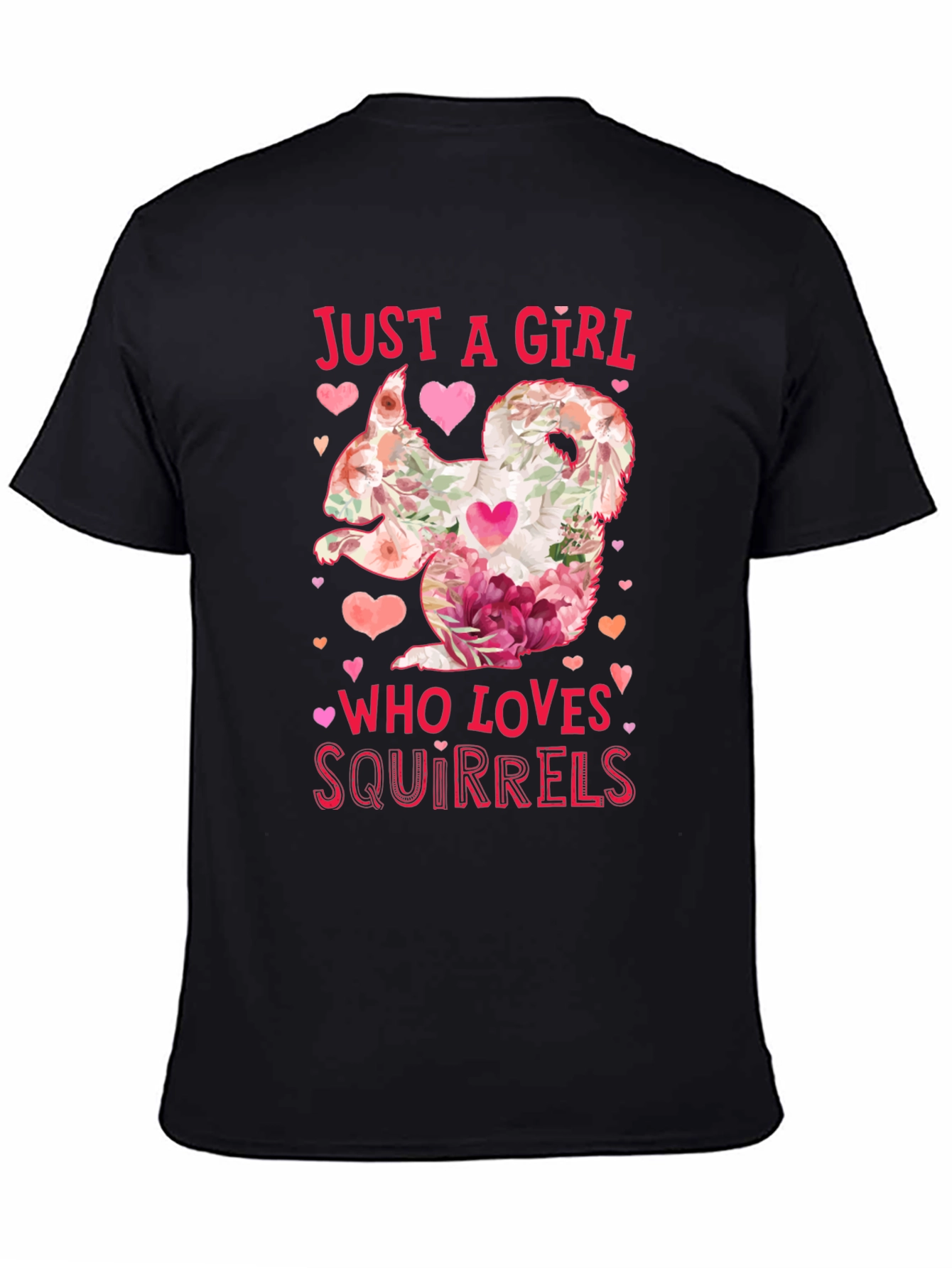 Just a Girl Who Loves Squirrels T-Shirt