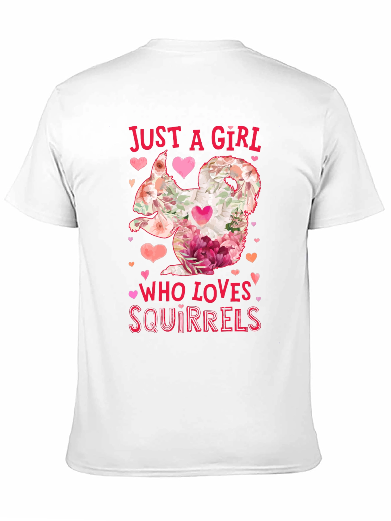 Just a Girl Who Loves Squirrels T-Shirt