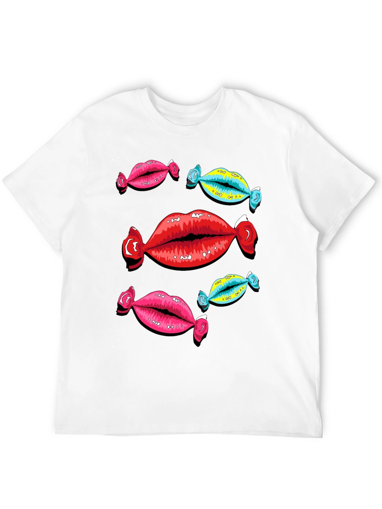 Candy Lips Graphic Tee - Funky & Bold!