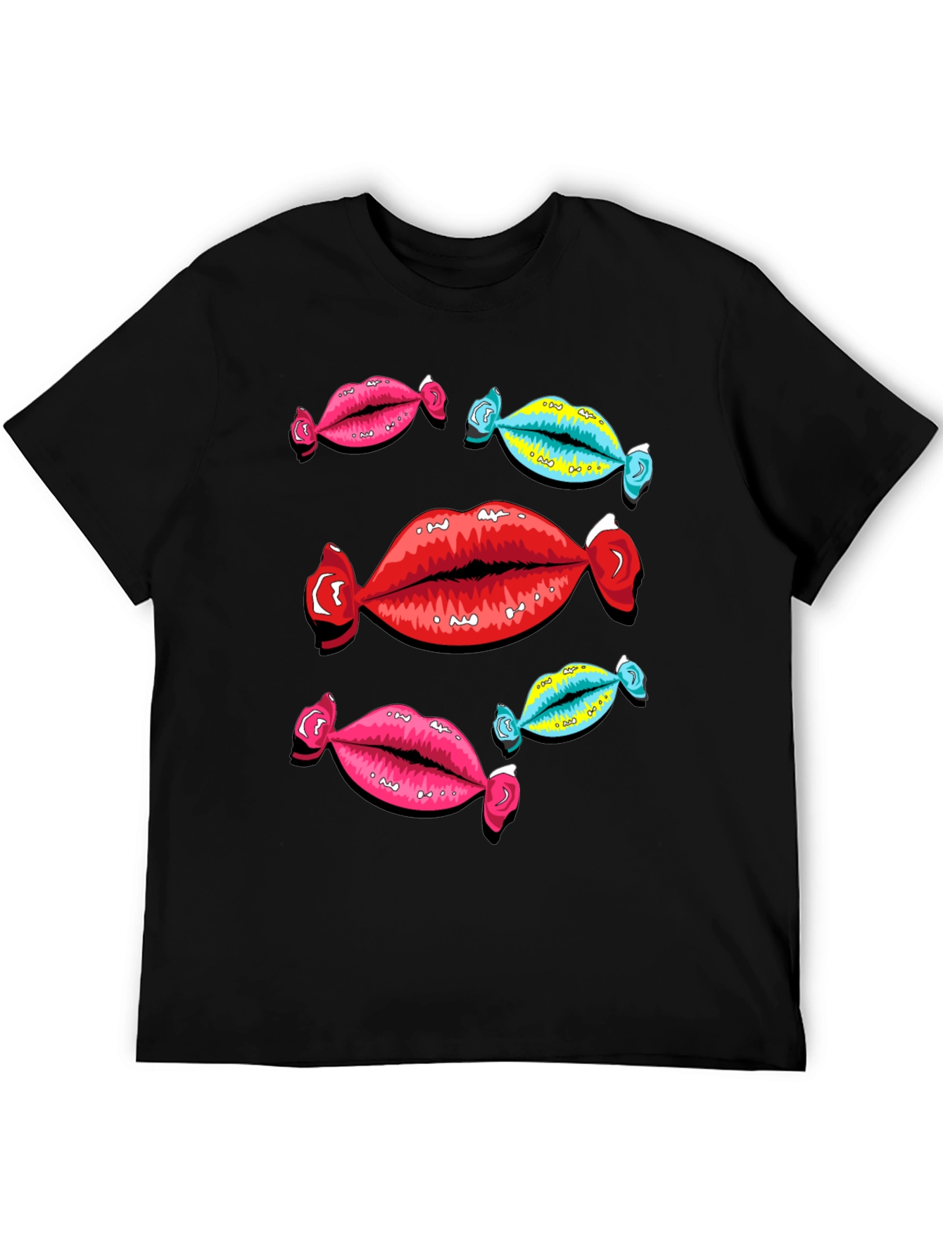 Candy Lips Graphic Tee - Funky & Bold!