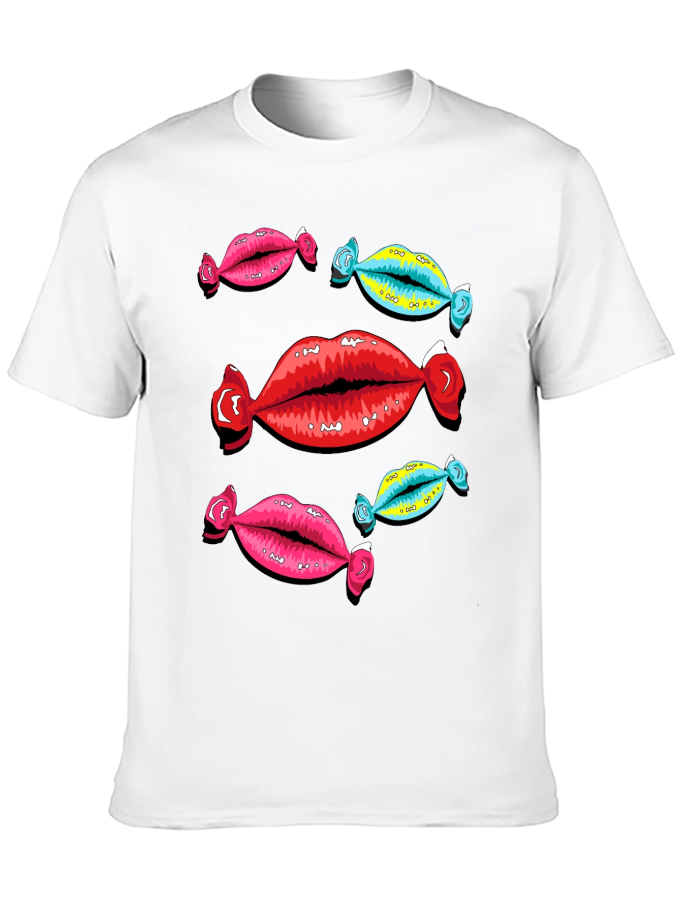 Candy Lips Graphic Tee - Funky & Bold!