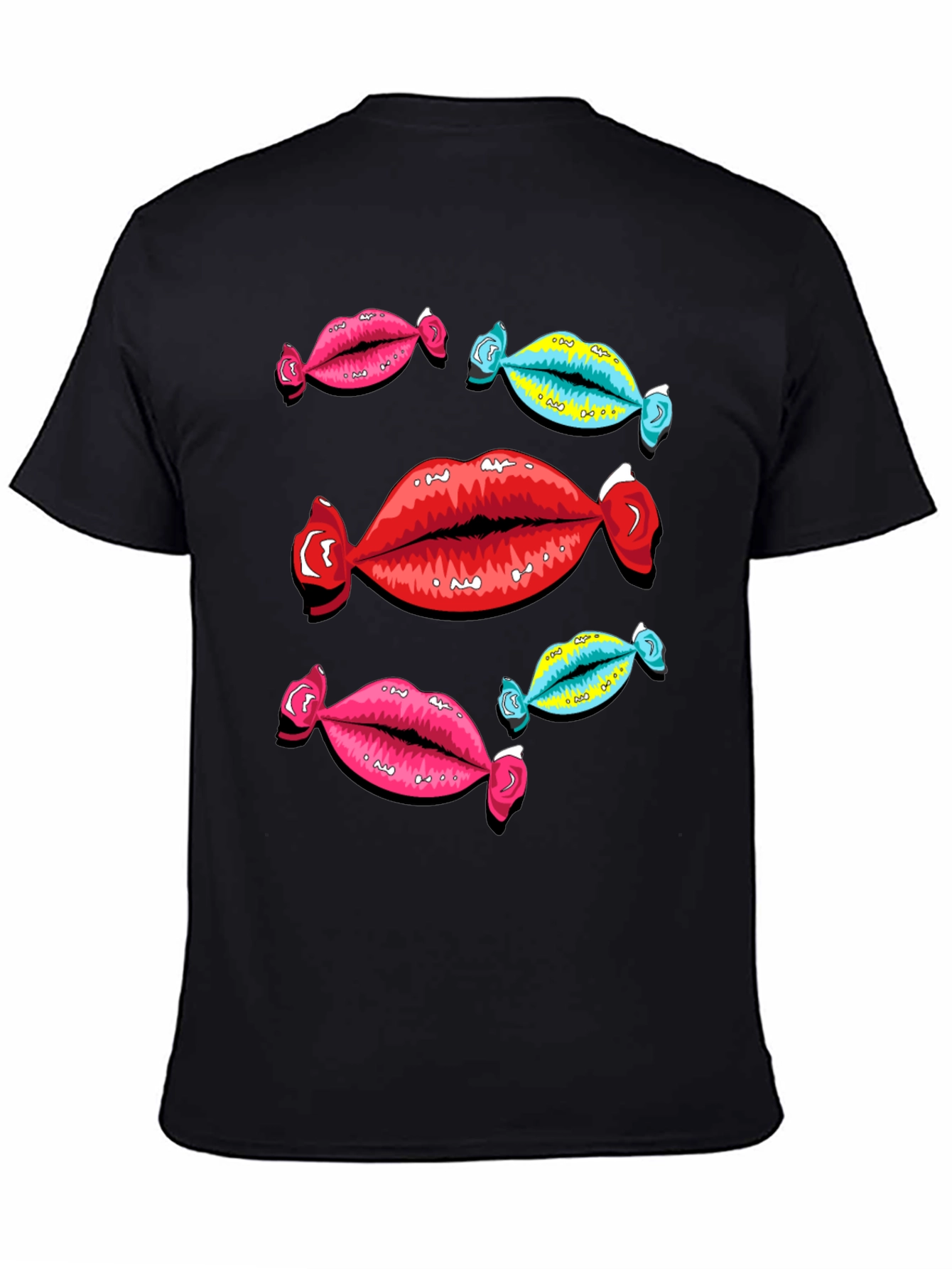 Candy Lips Graphic Tee - Funky & Bold!