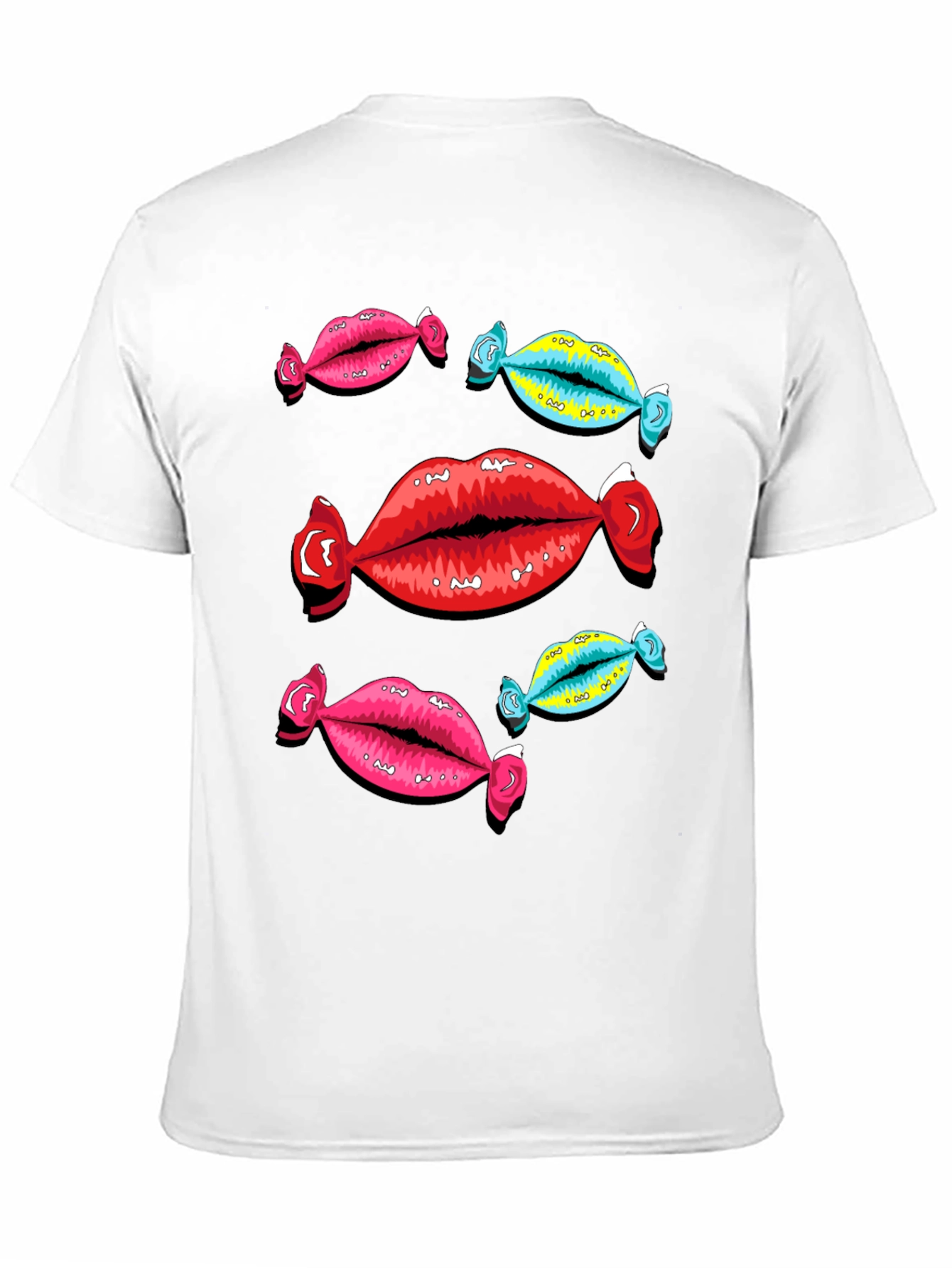 Candy Lips Graphic Tee - Funky & Bold!