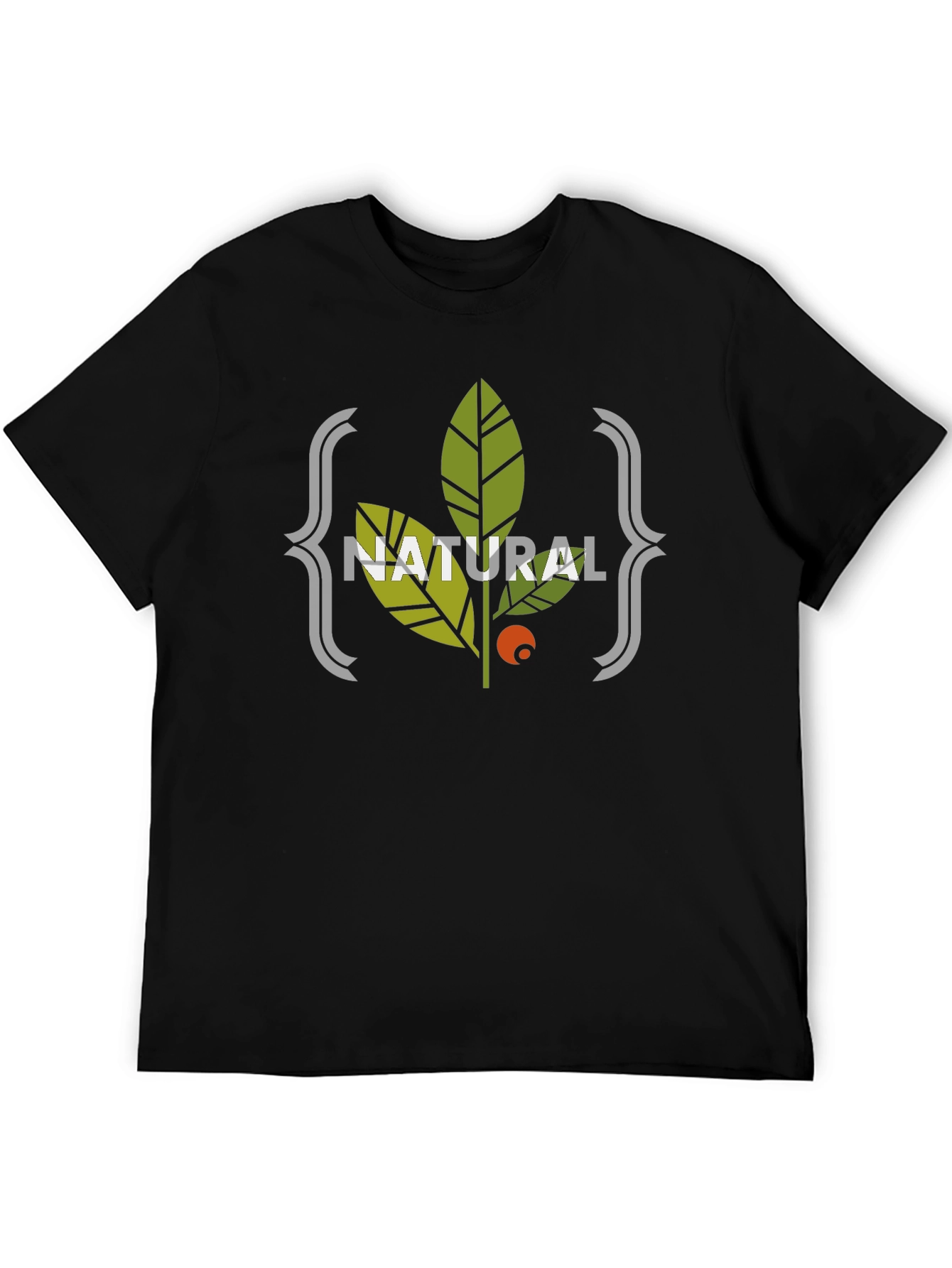 Natural Graphic Tee - Stylish Eco-Friendly Design