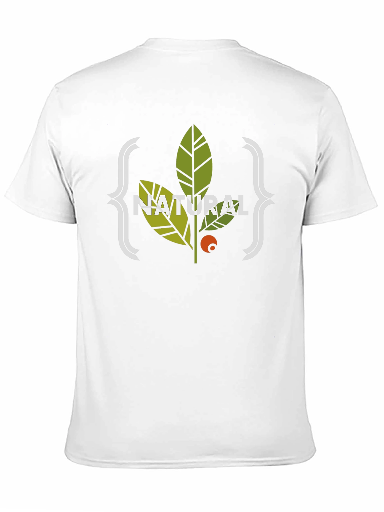 Natural Graphic Tee - Stylish Eco-Friendly Design