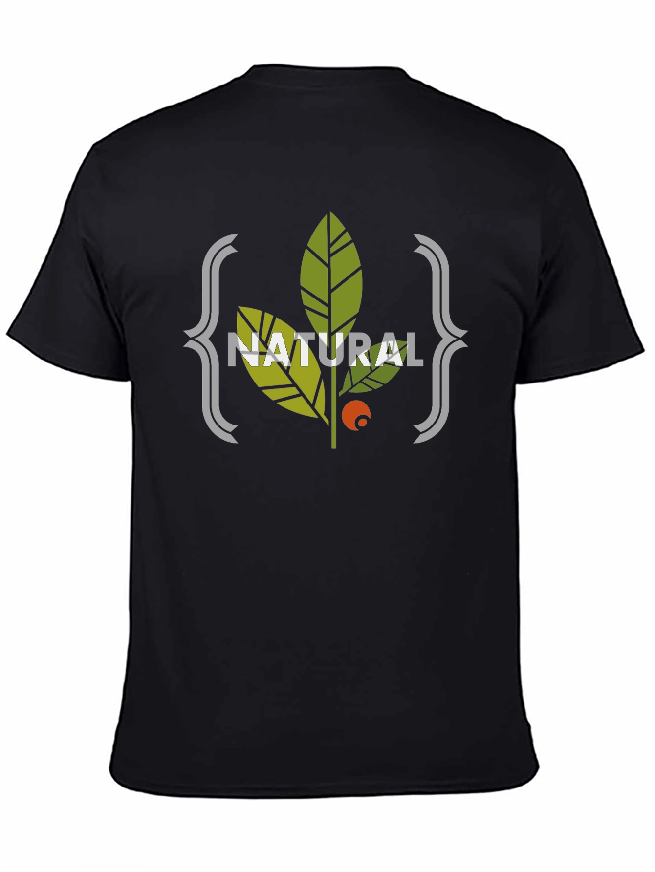 Natural Graphic Tee - Stylish Eco-Friendly Design