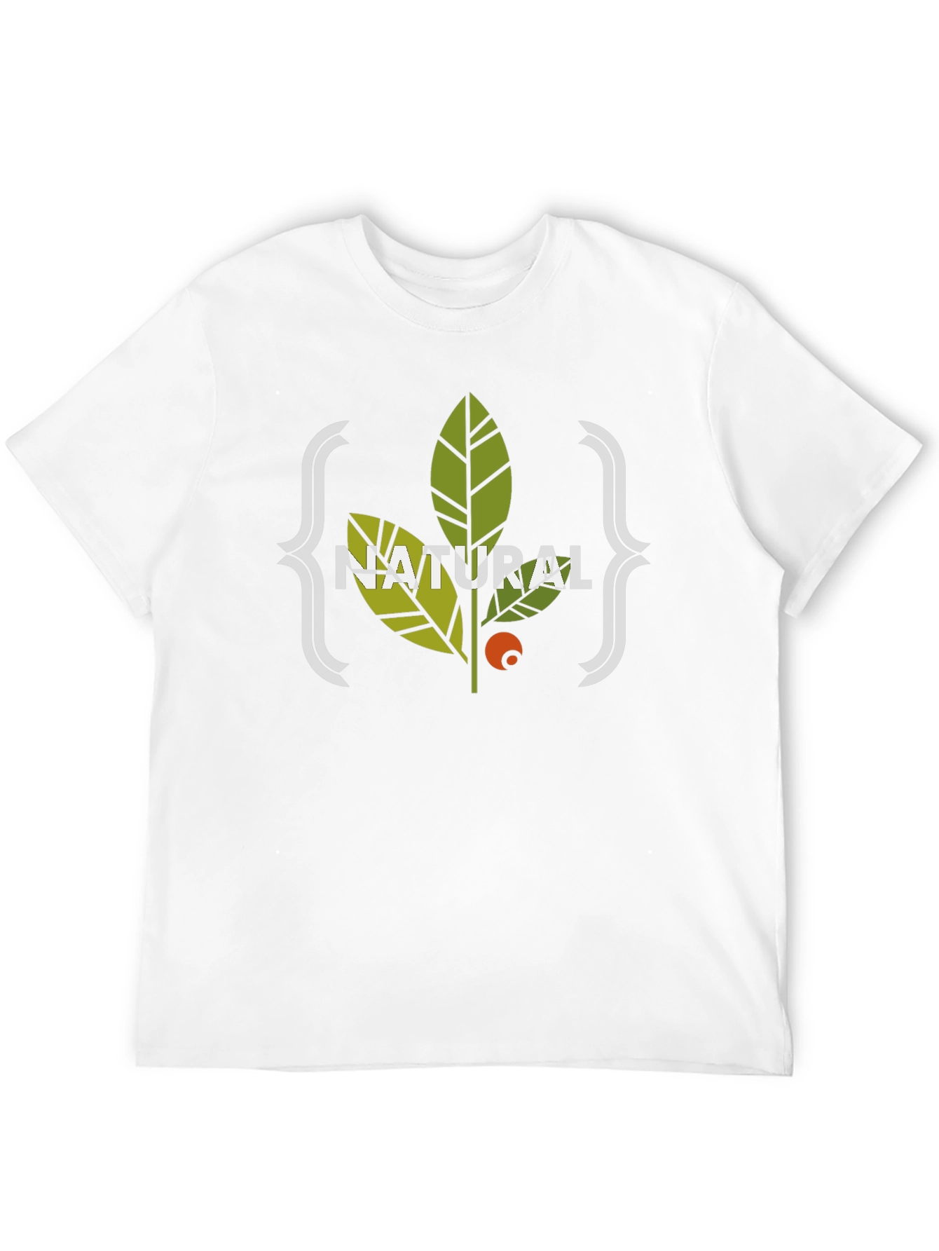 Natural Graphic Tee - Stylish Eco-Friendly Design