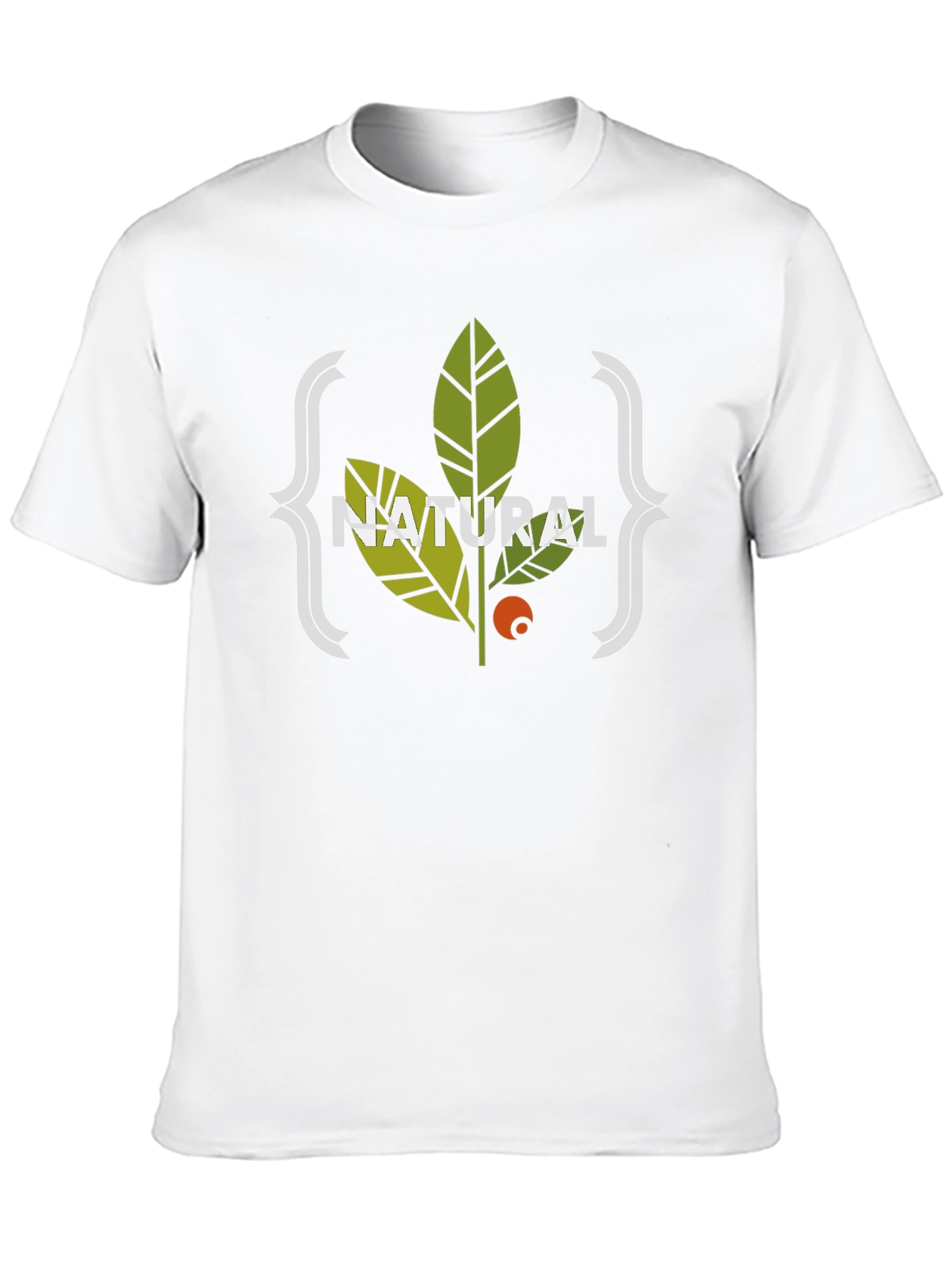 Natural Graphic Tee - Stylish Eco-Friendly Design