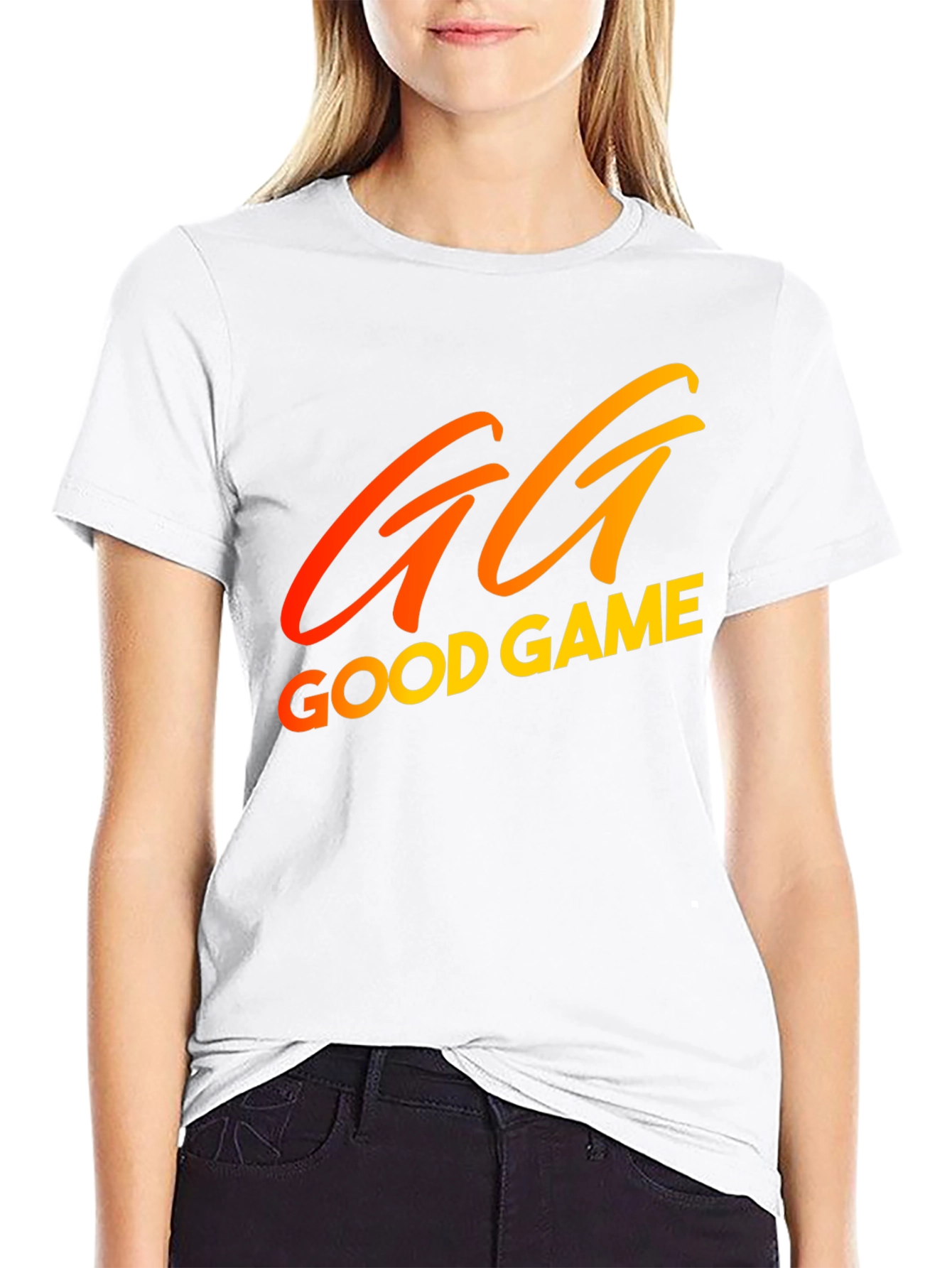 GG Good Game Black T-Shirt