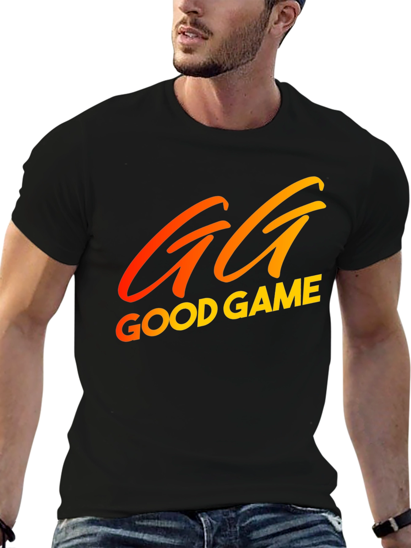 GG Good Game Black T-Shirt