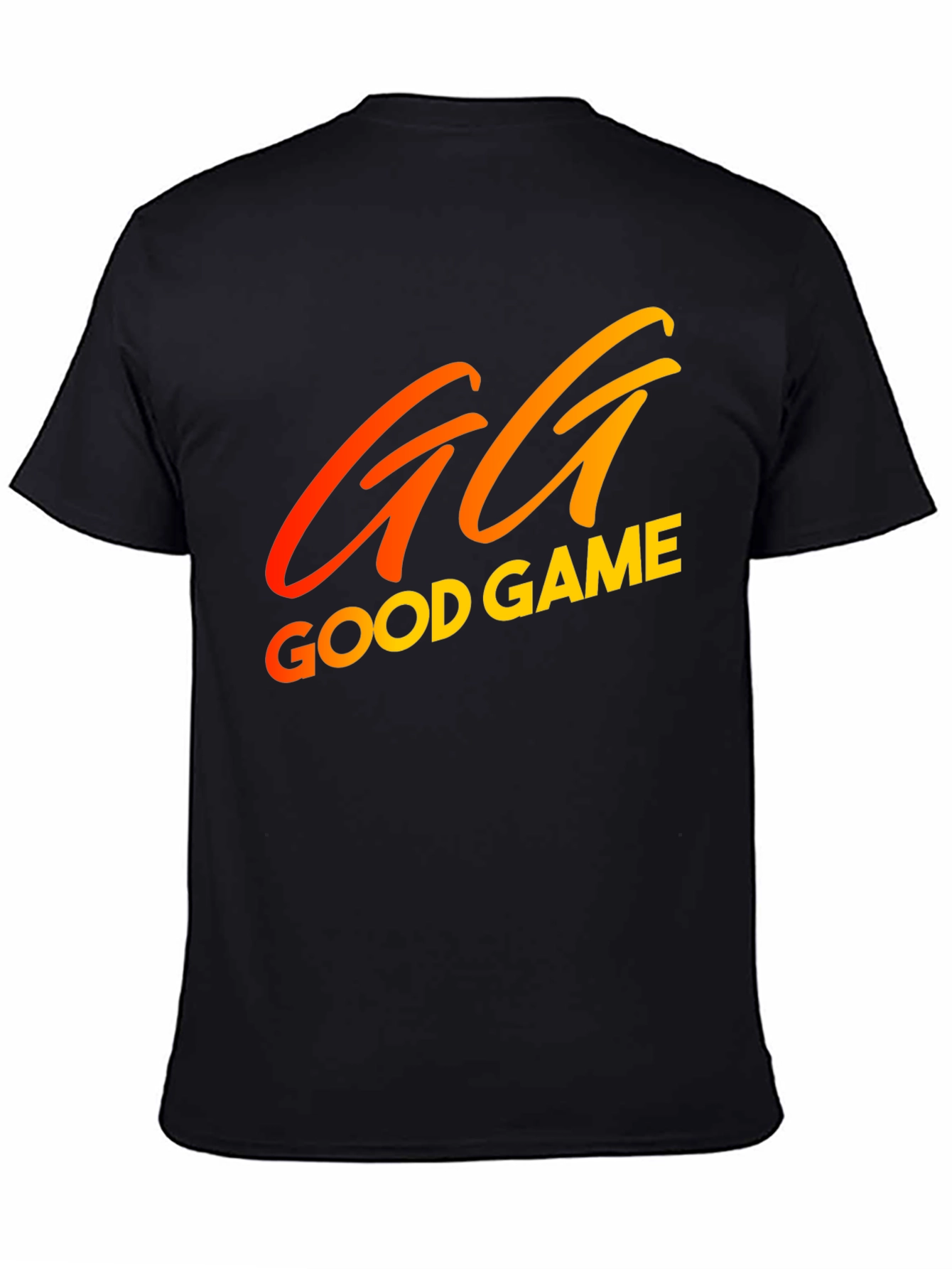 GG Good Game Black T-Shirt