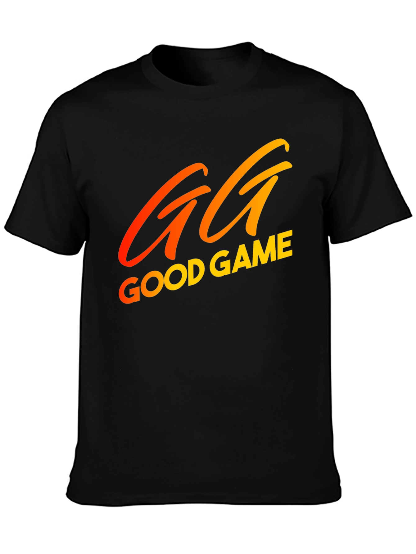 GG Good Game Black T-Shirt