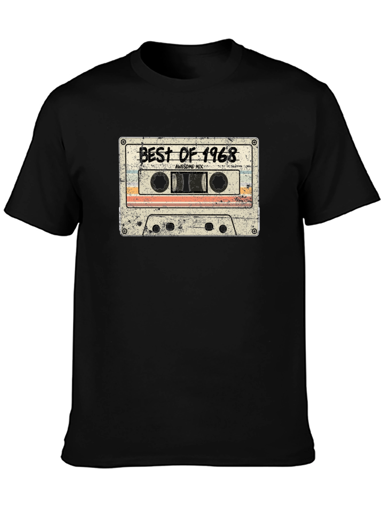 Best of 1968 Cassette Tape Graphic Tee
