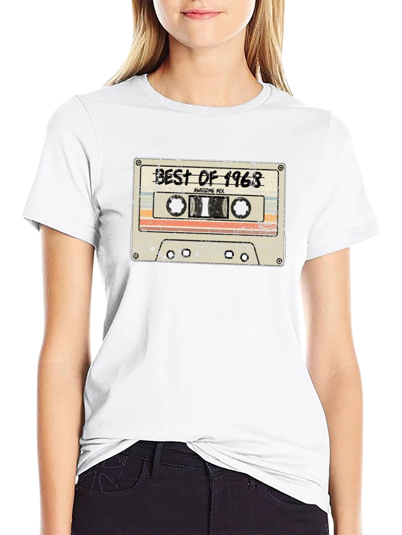 Best of 1968 Cassette Tape Graphic Tee