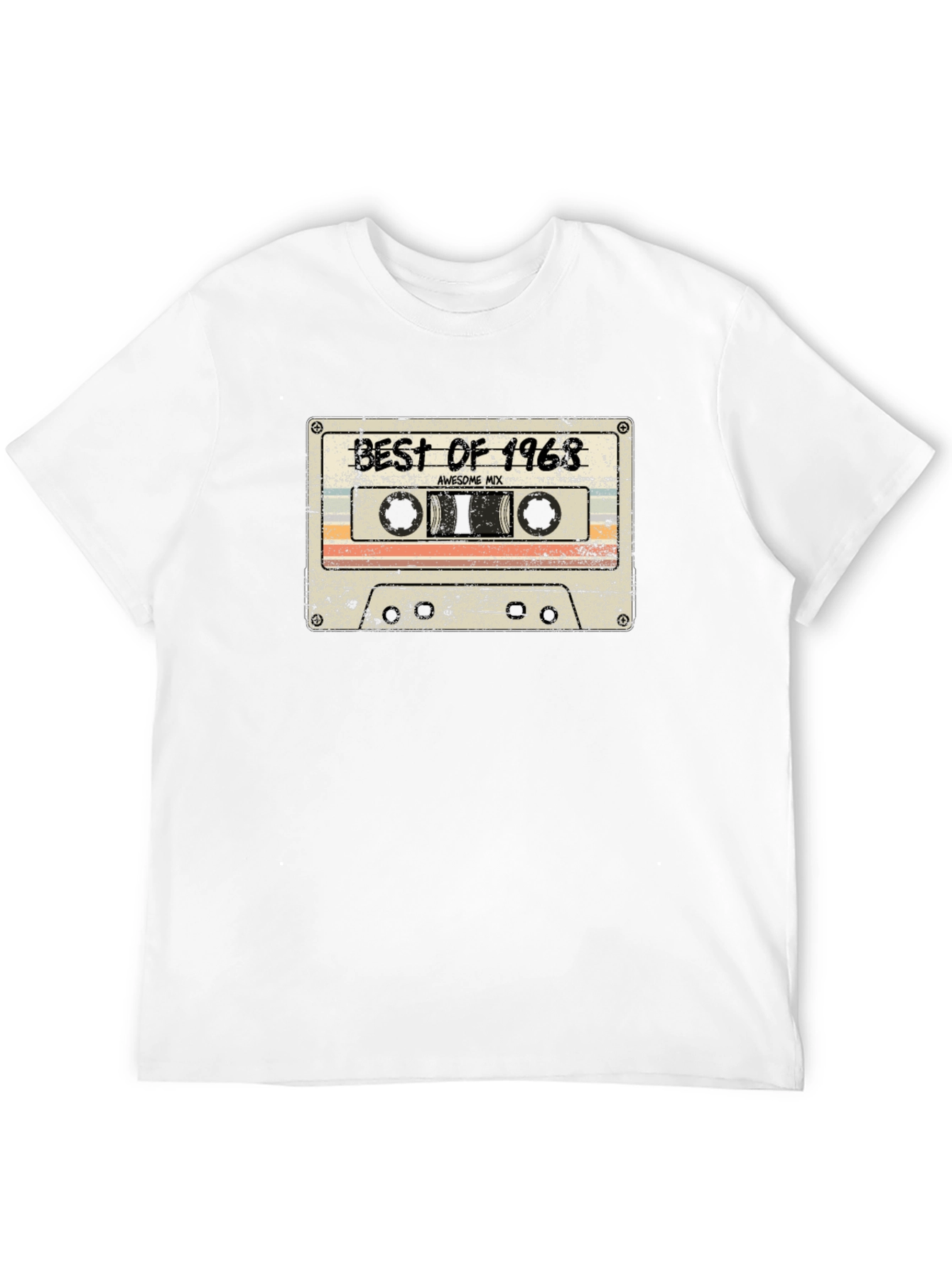 Best of 1968 Cassette Tape Graphic Tee