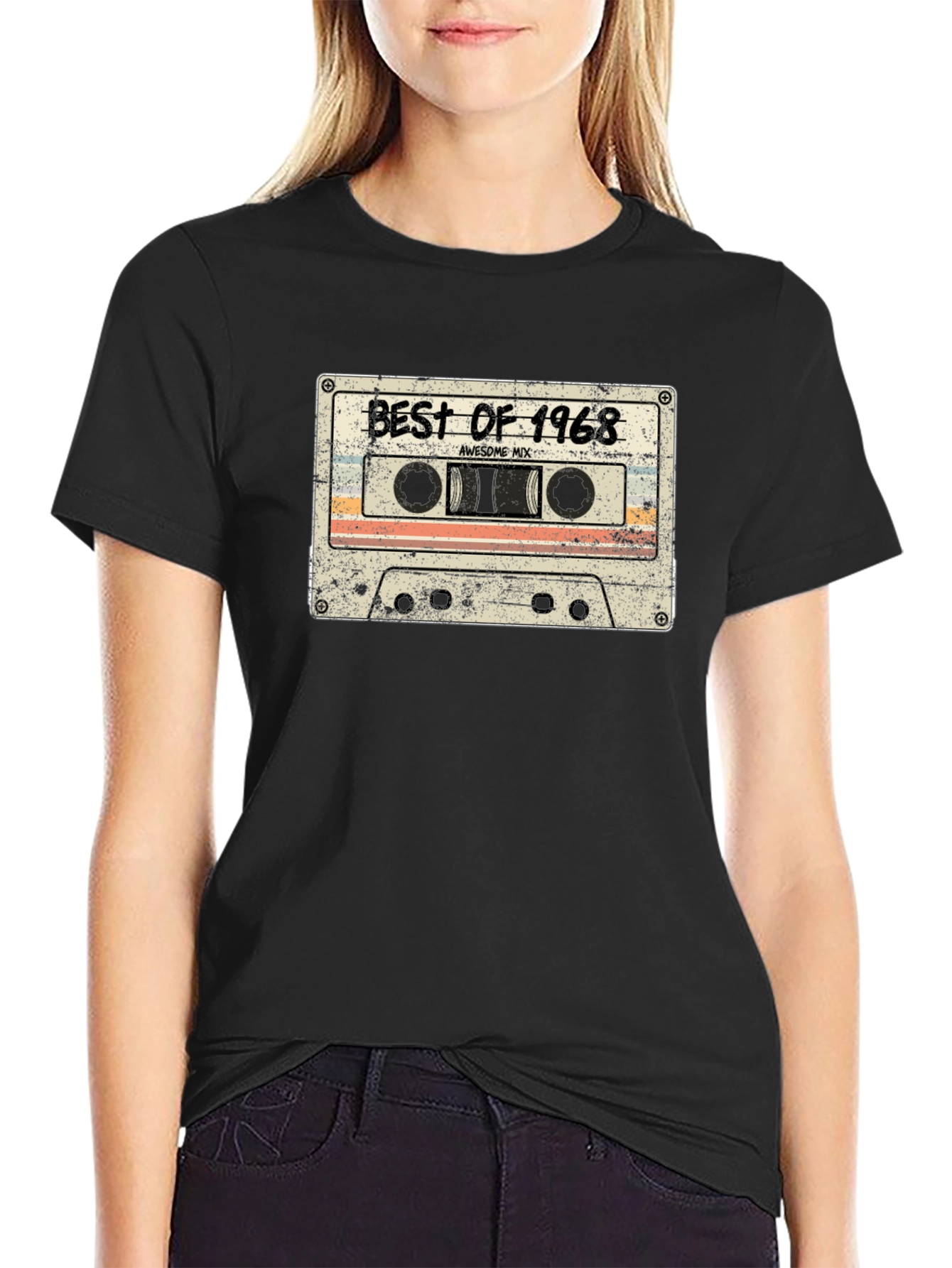 Best of 1968 Cassette Tape Graphic Tee