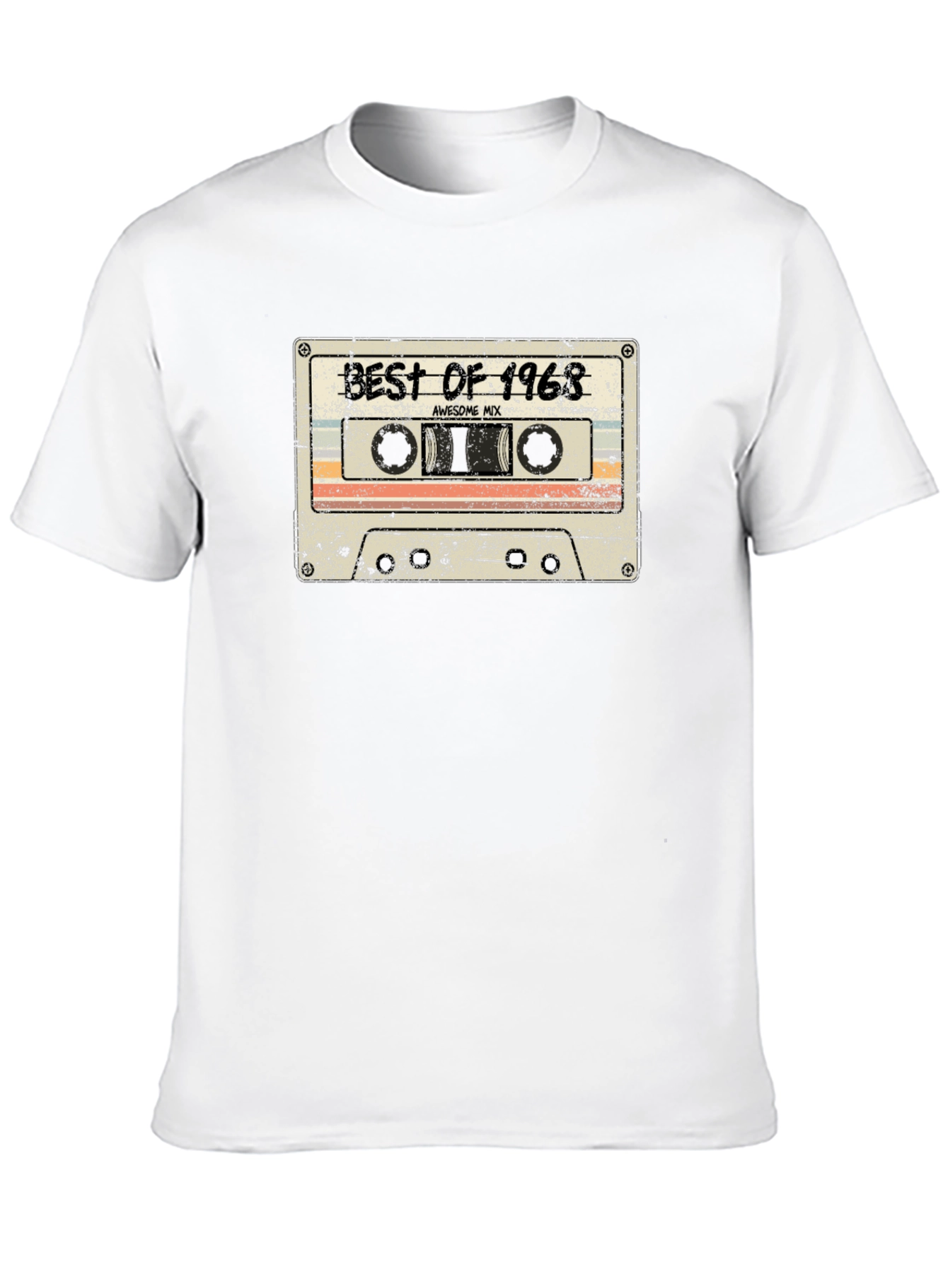 Best of 1968 Cassette Tape Graphic Tee
