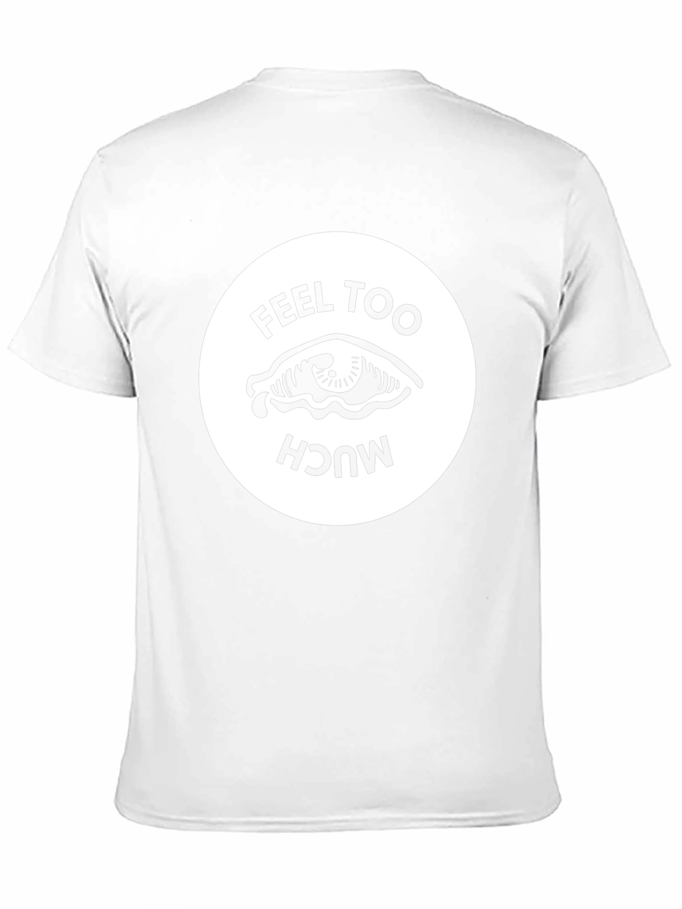 Feel Too Much Graphic Tee - Black
