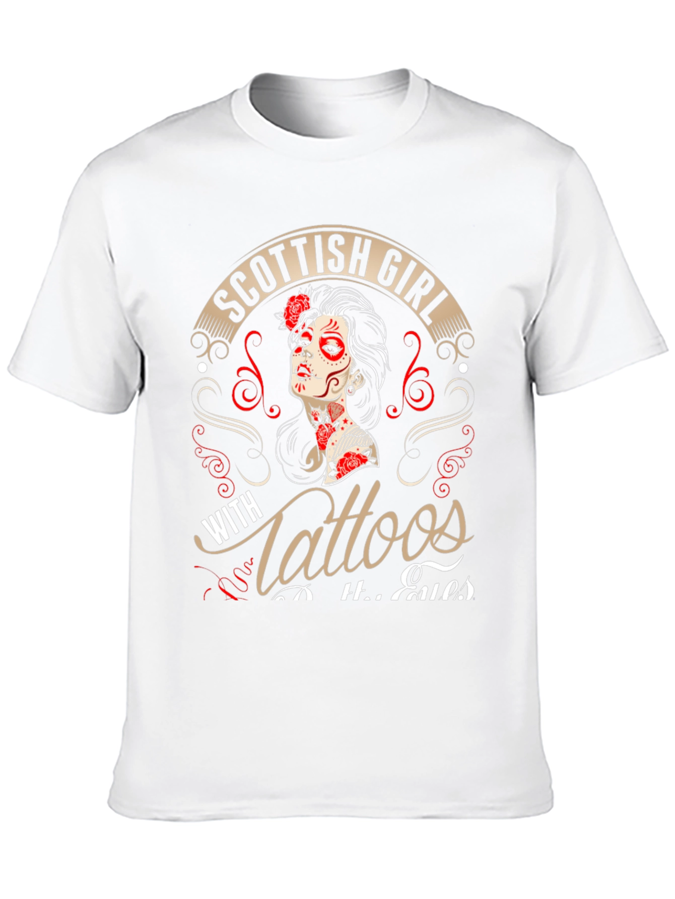 Scottish Girl With Tattoos T-Shirt